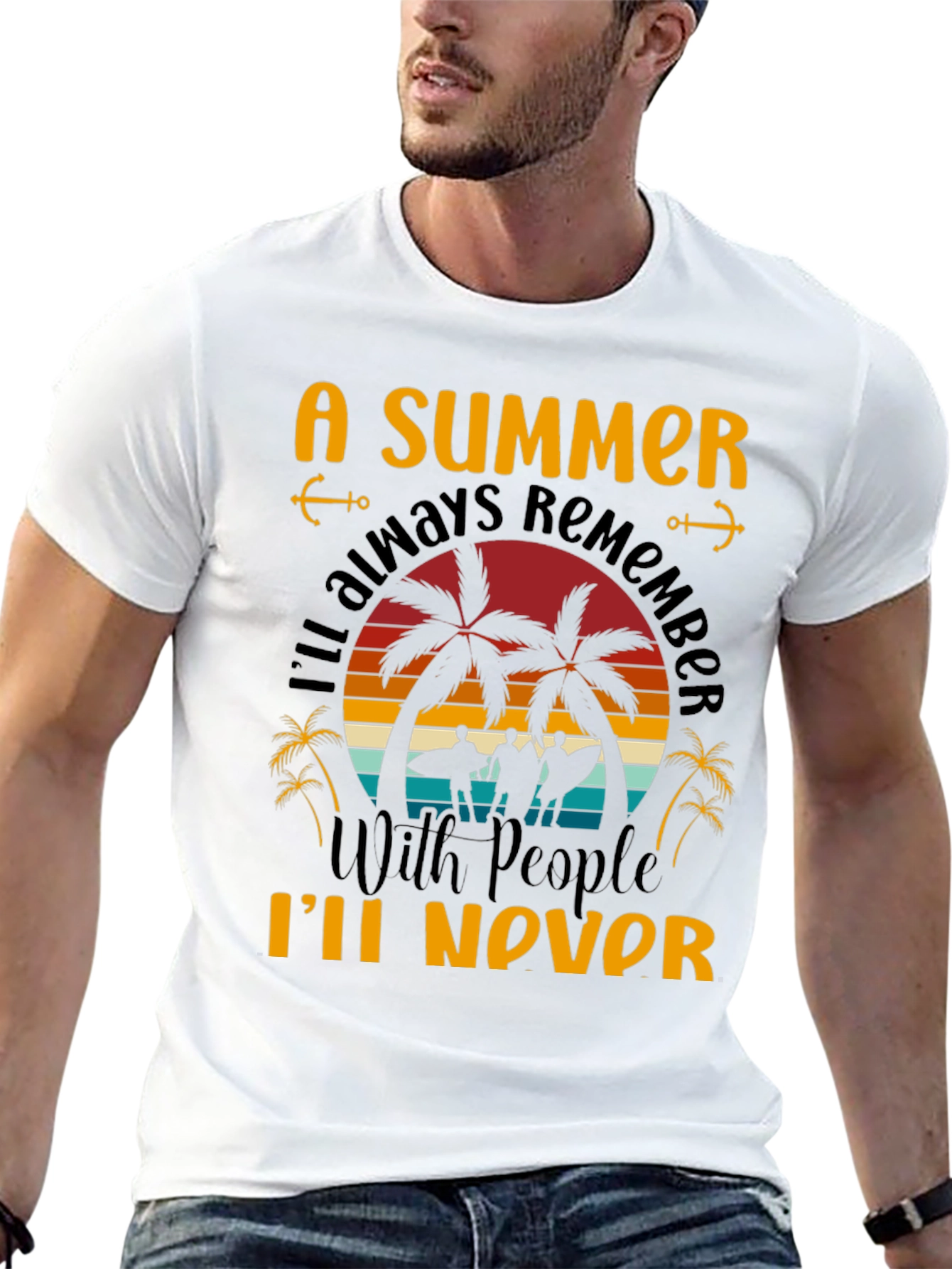 Black A Summer to Remember Graphic T-Shirt view 13