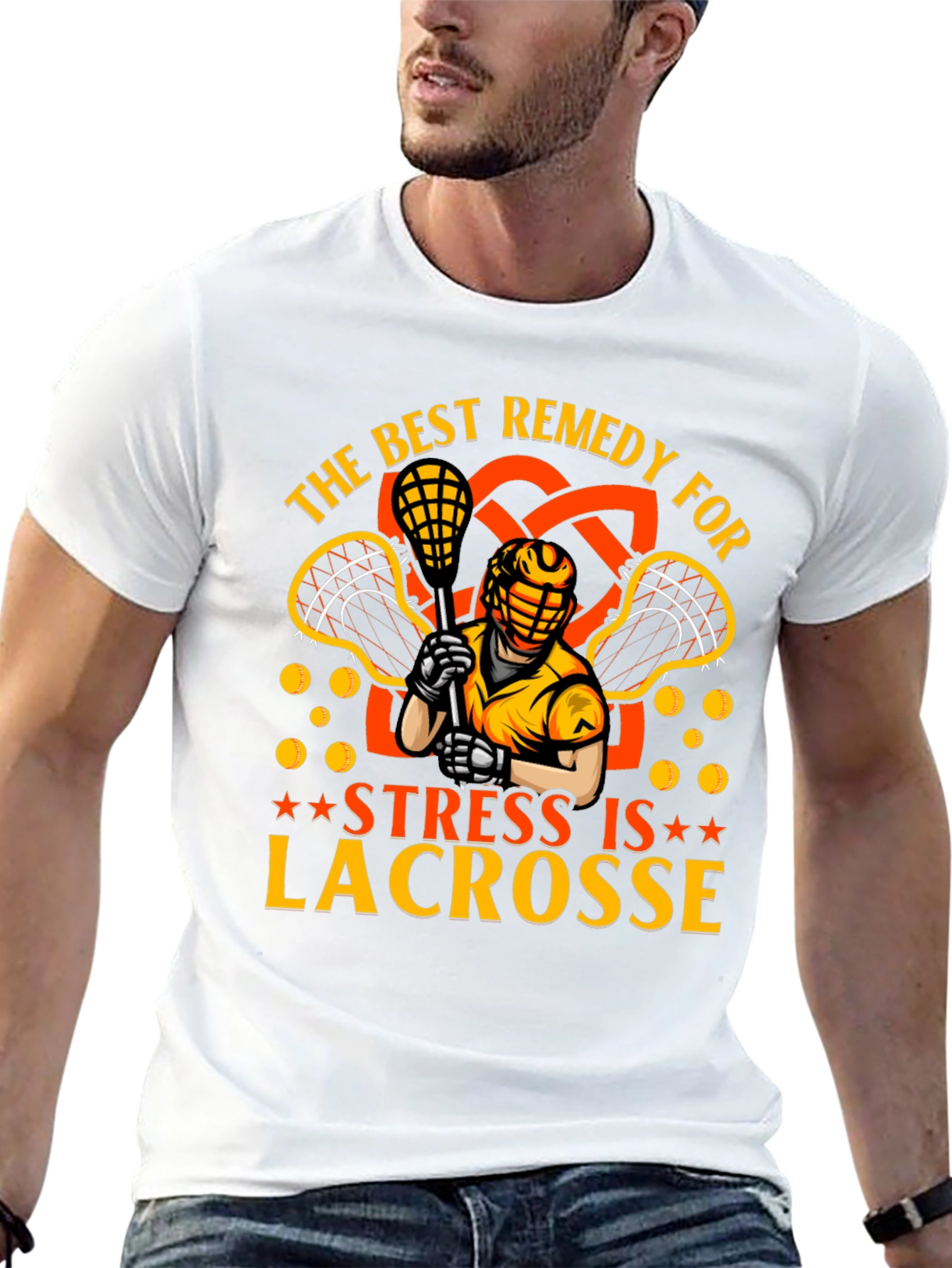 Lacrosse Stress Relief T-Shirt - 13