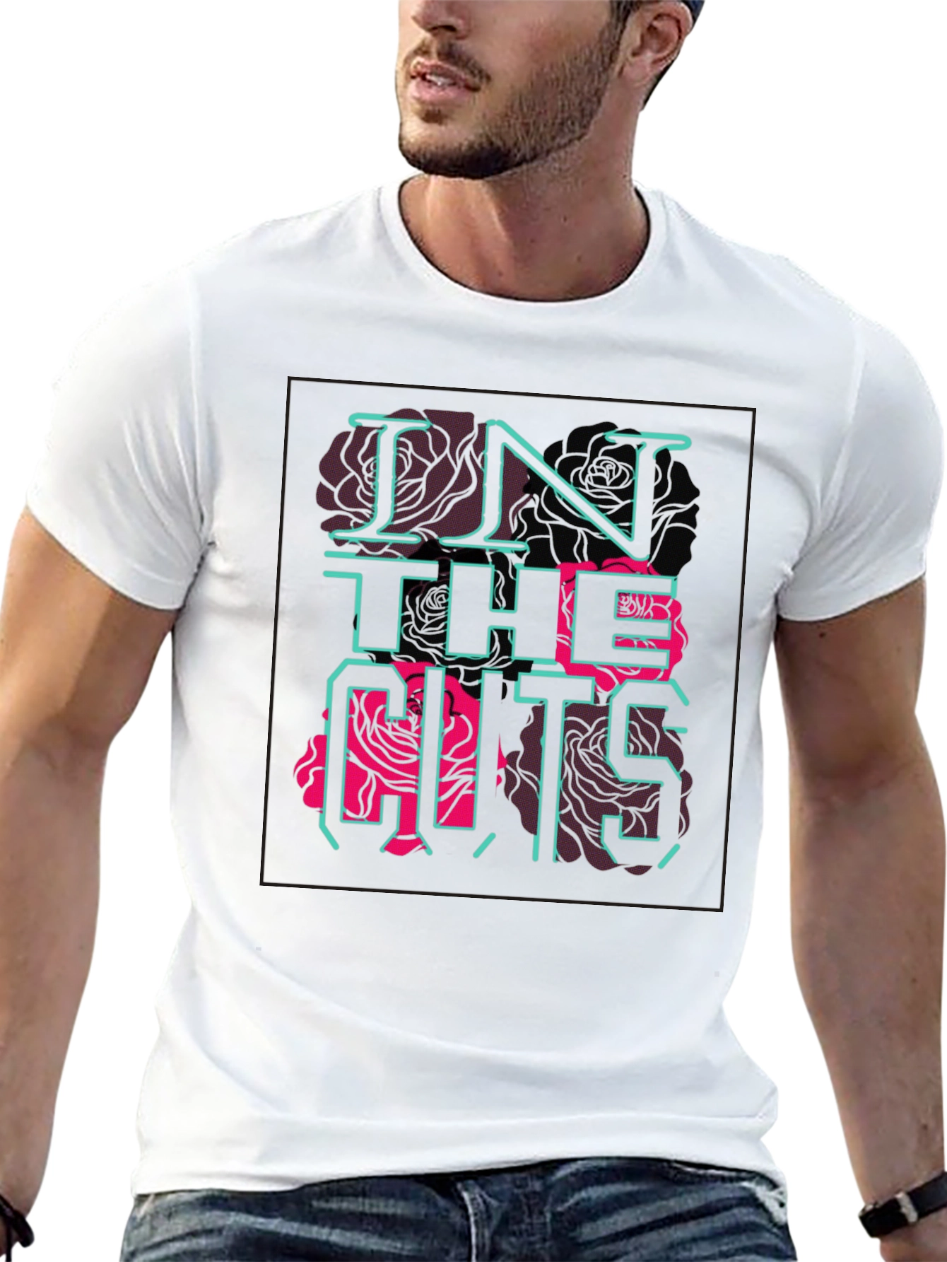 Black In The Cuts Graphic Tee - Black view 13