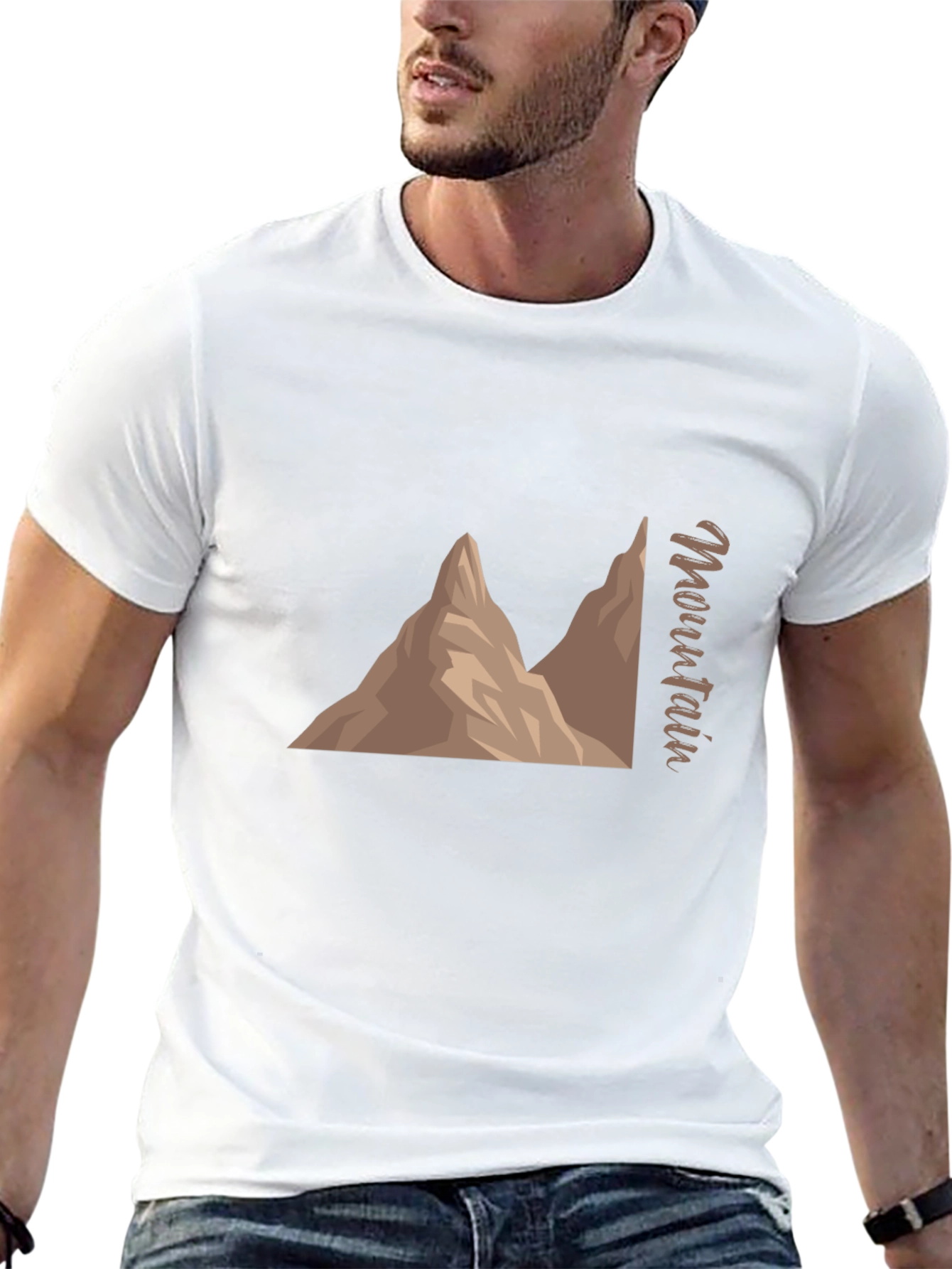 Black Mountain Graphic Black T-Shirt view 13