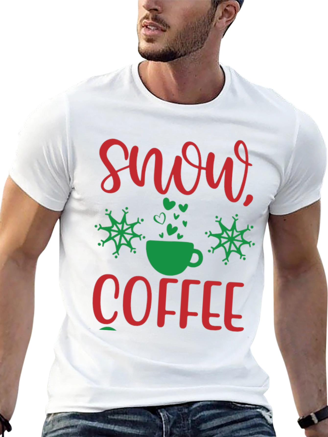 Black Snow Coffee Graphic Tee view 13