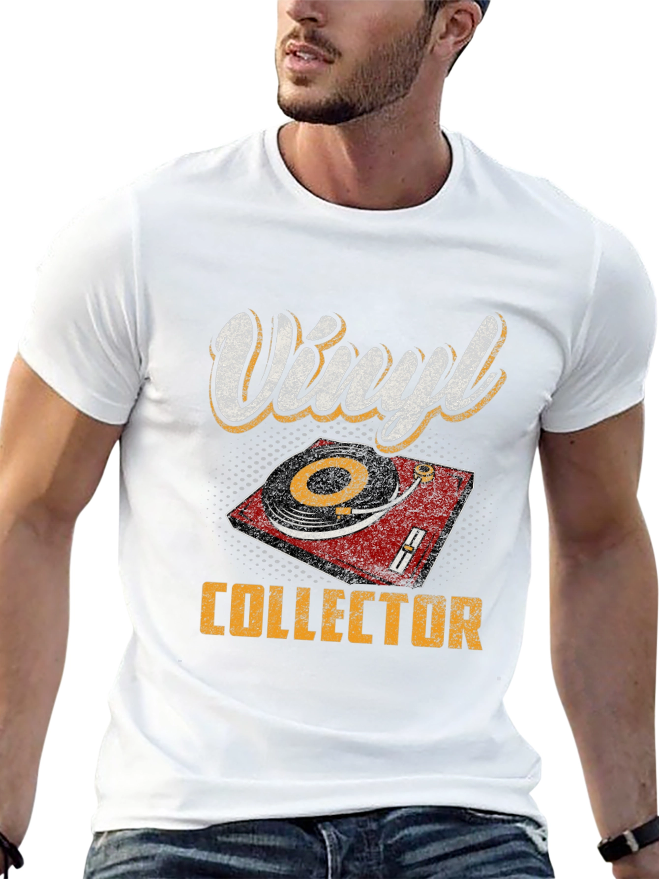 Black Vinyl Collector Graphic Tee view 13