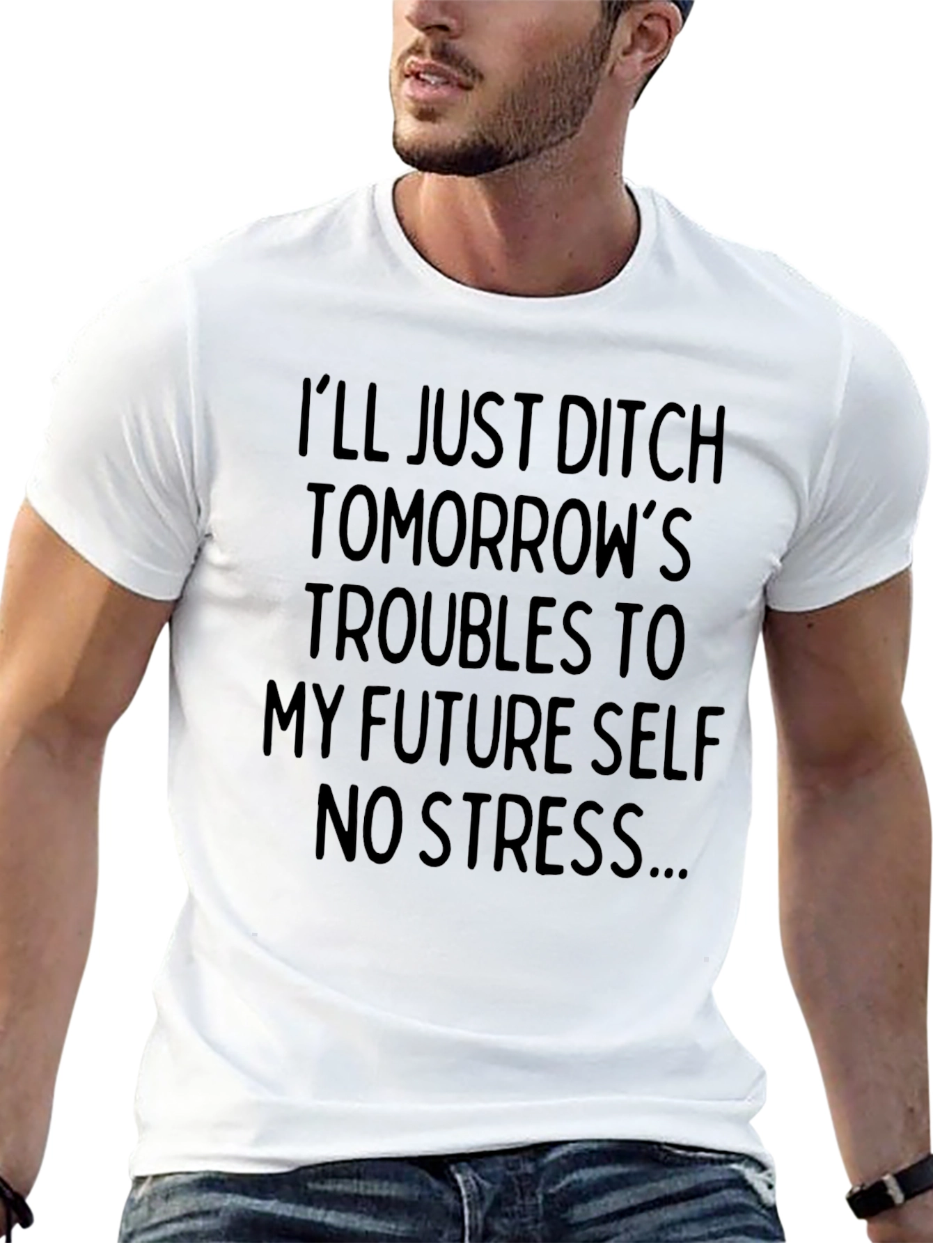 Black Ditch Tomorrow's Troubles - Men's Graphic Tee view 13