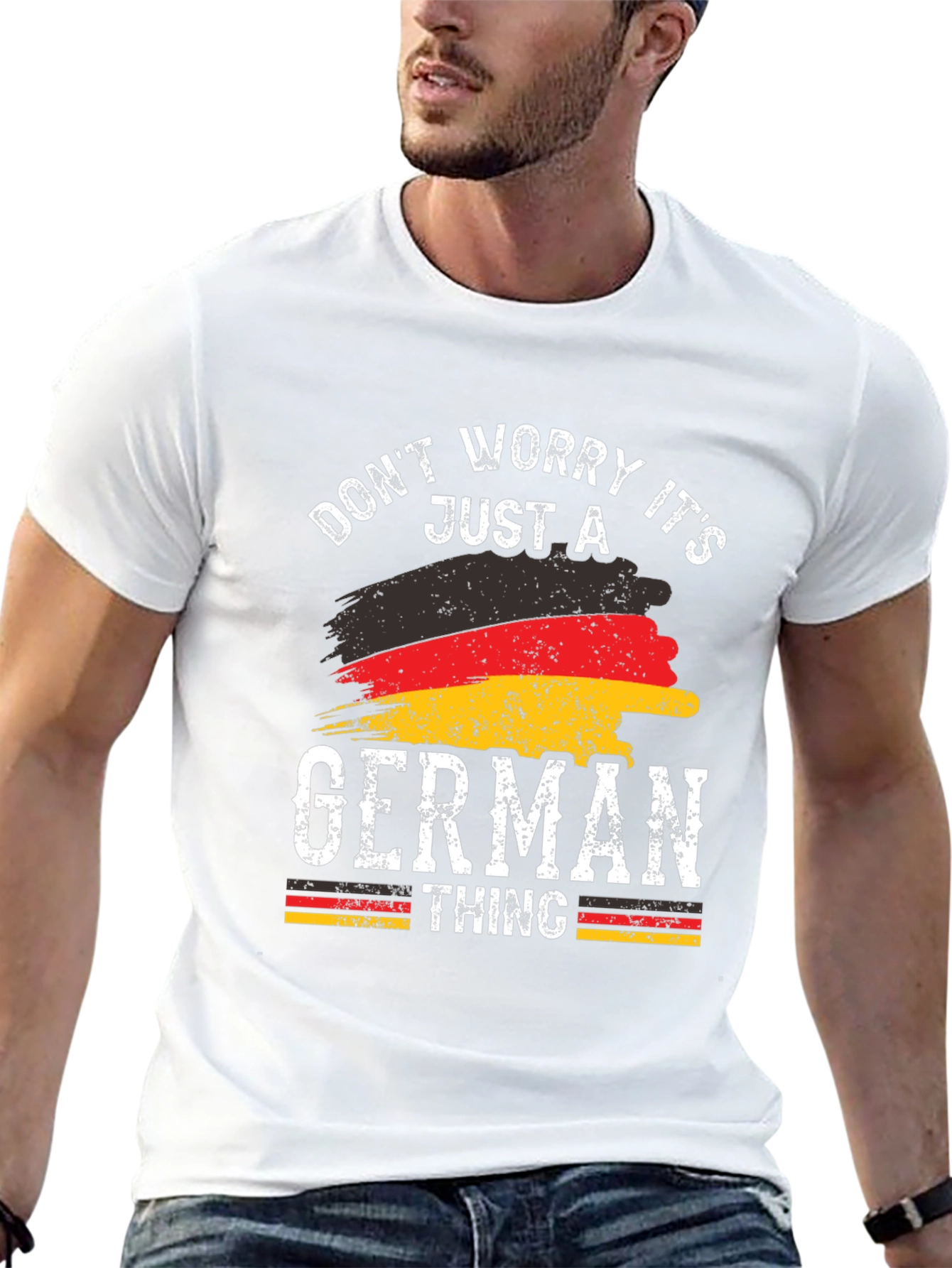 Black German Thing Graphic Tee view 13