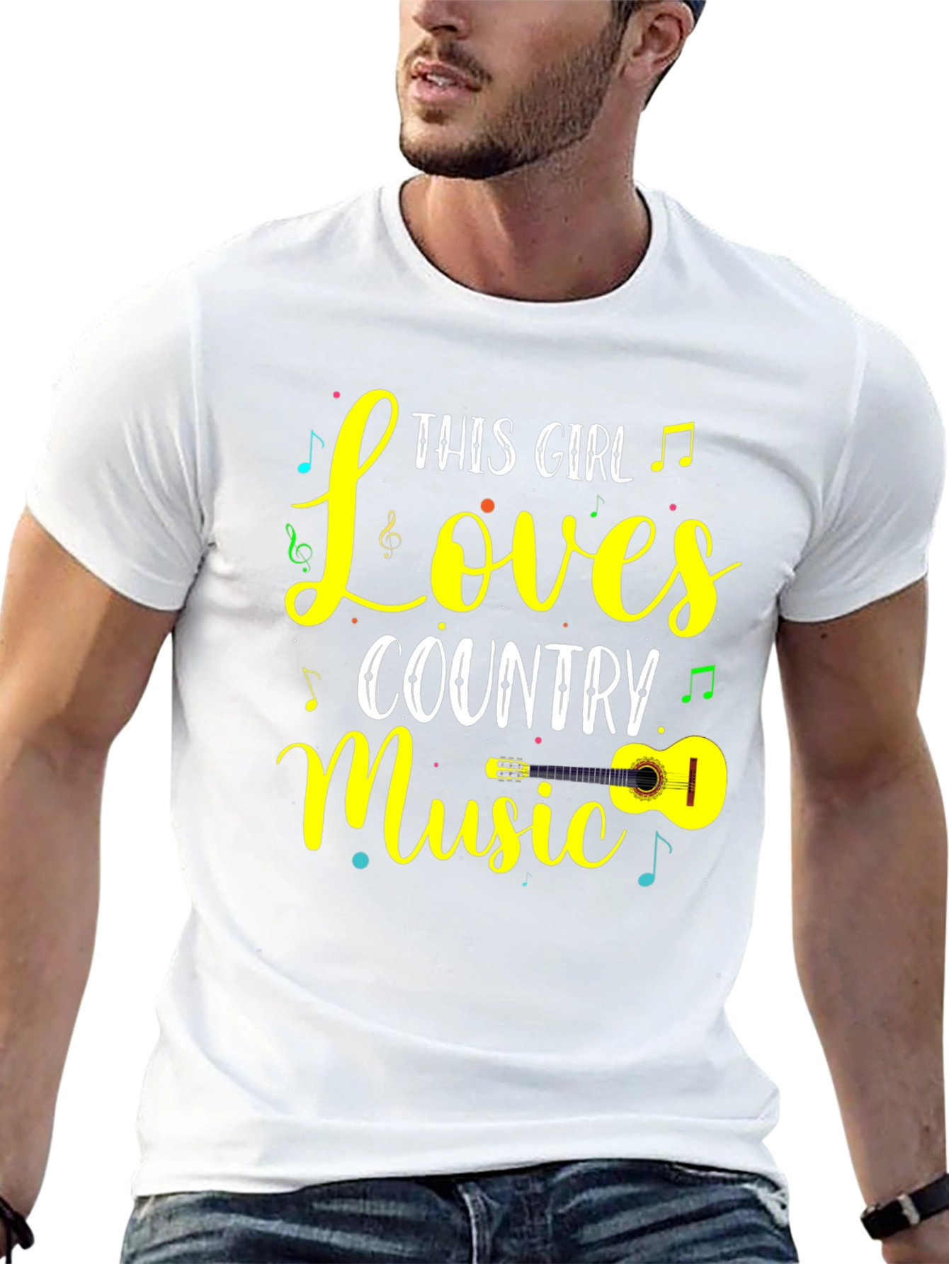 Black Country Music Lover Graphic T-Shirt view 13