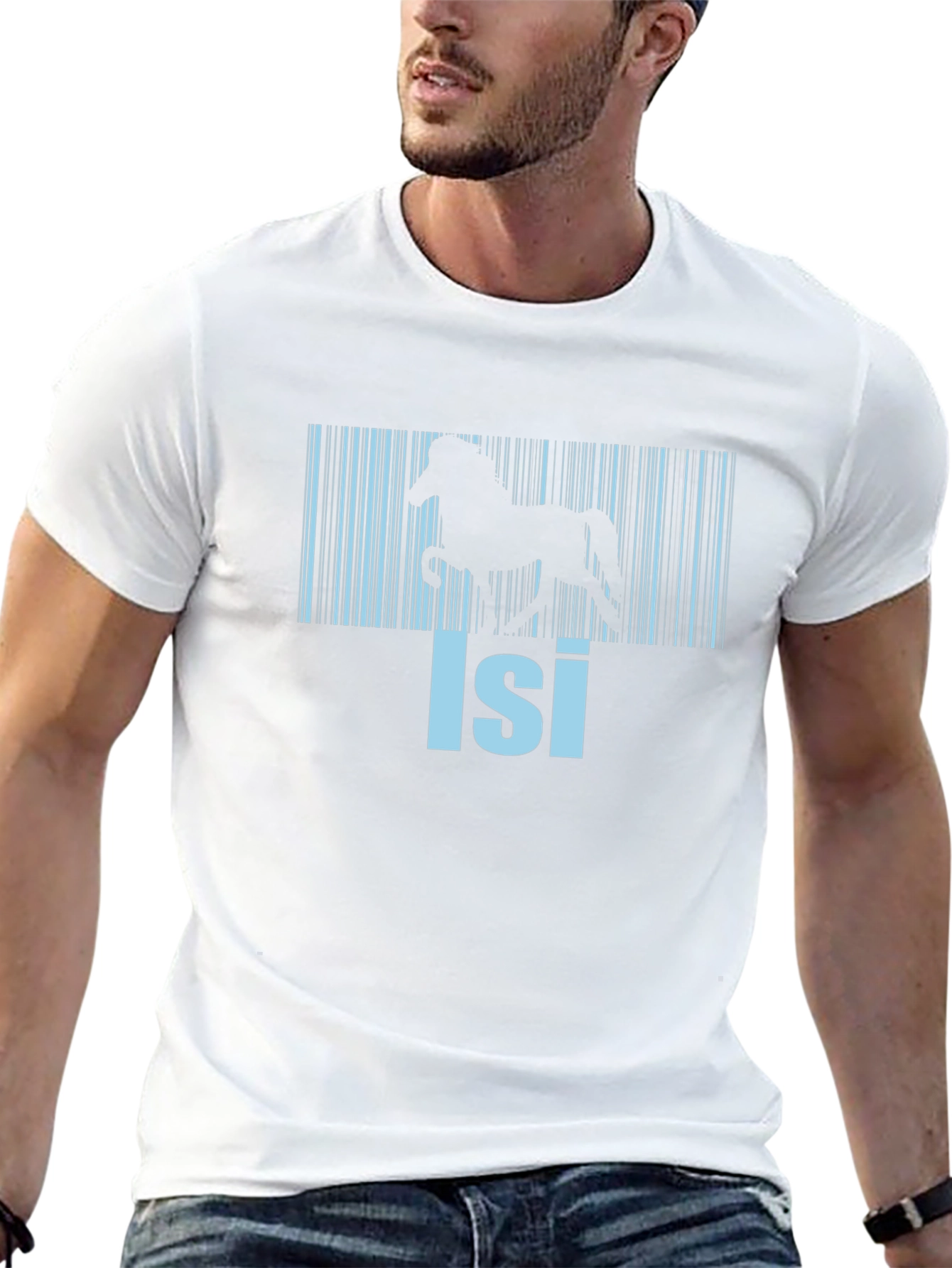 Horse Barcode T-Shirt - Isi - 13