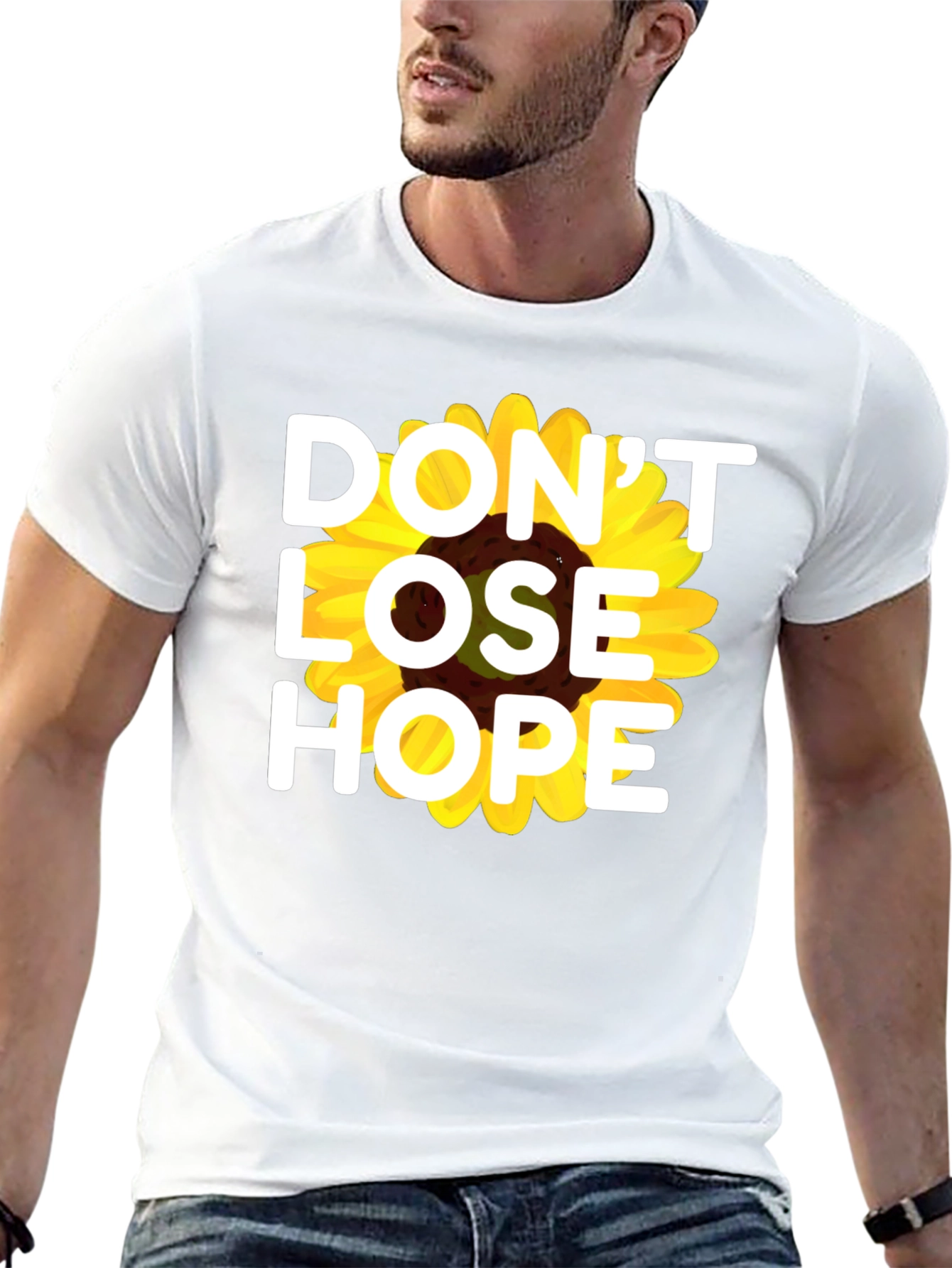 Black Don't Lose Hope Graphic Tee view 13