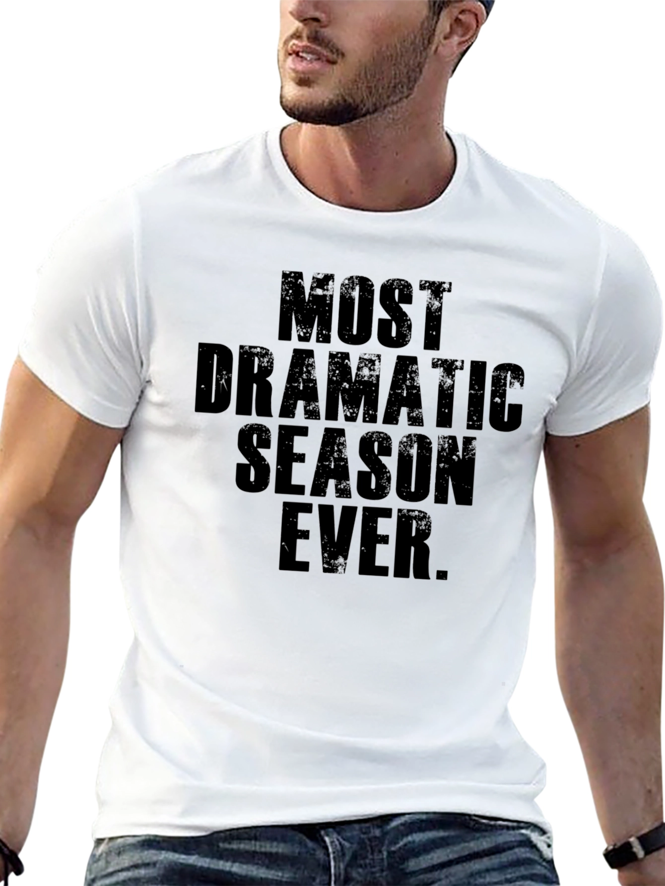 Black Most Dramatic Season Ever T-Shirt view 13
