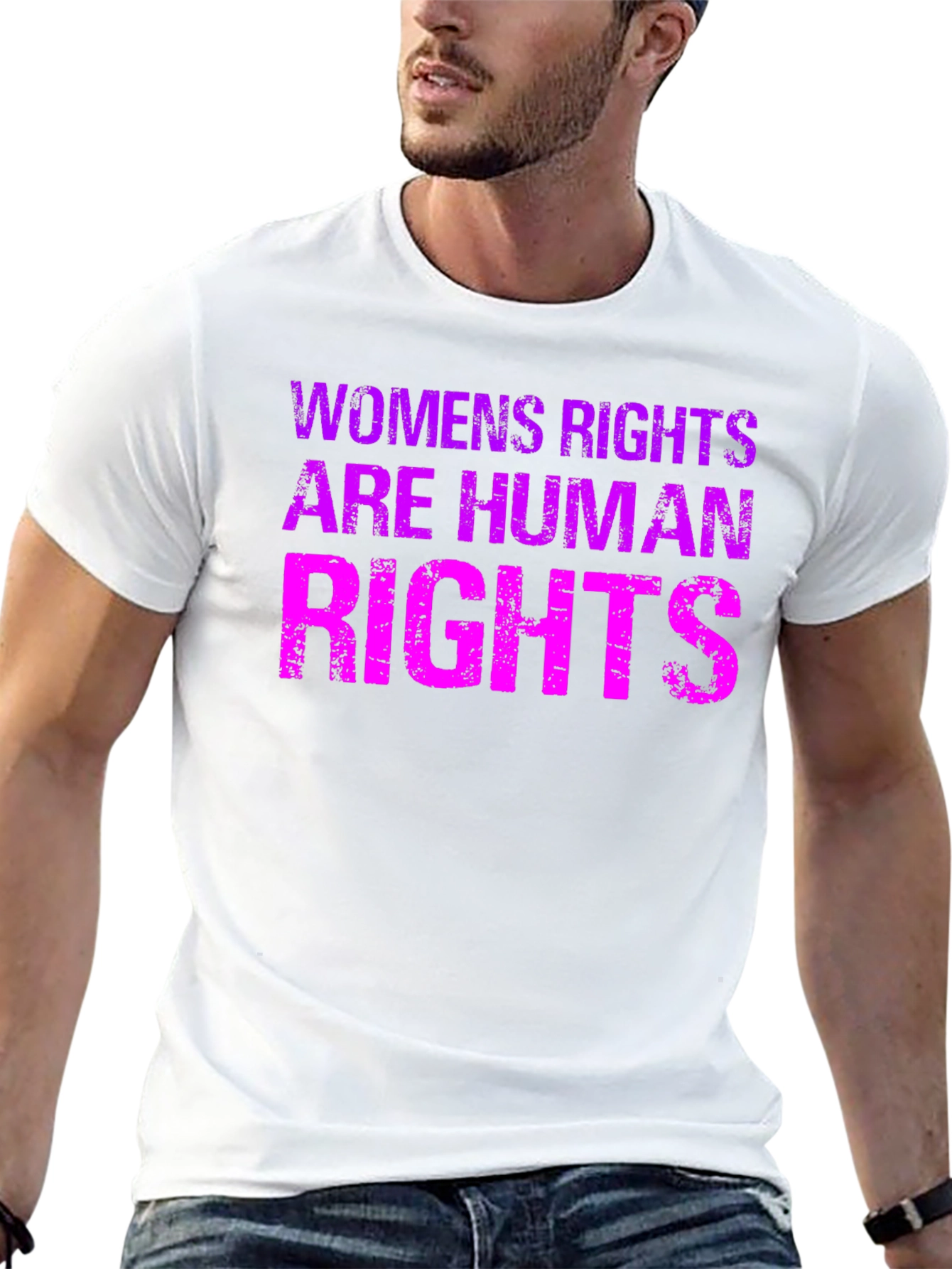 Black Women's Rights Are Human Rights Graphic Tee view 13
