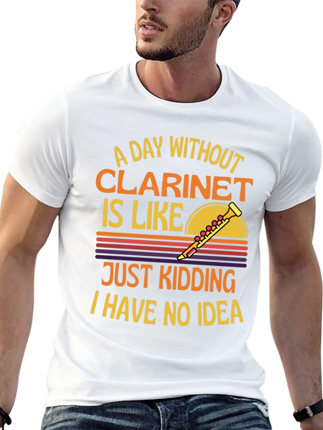 Black Clarinet T-Shirt: A Day Without, Just Kidding! view 13