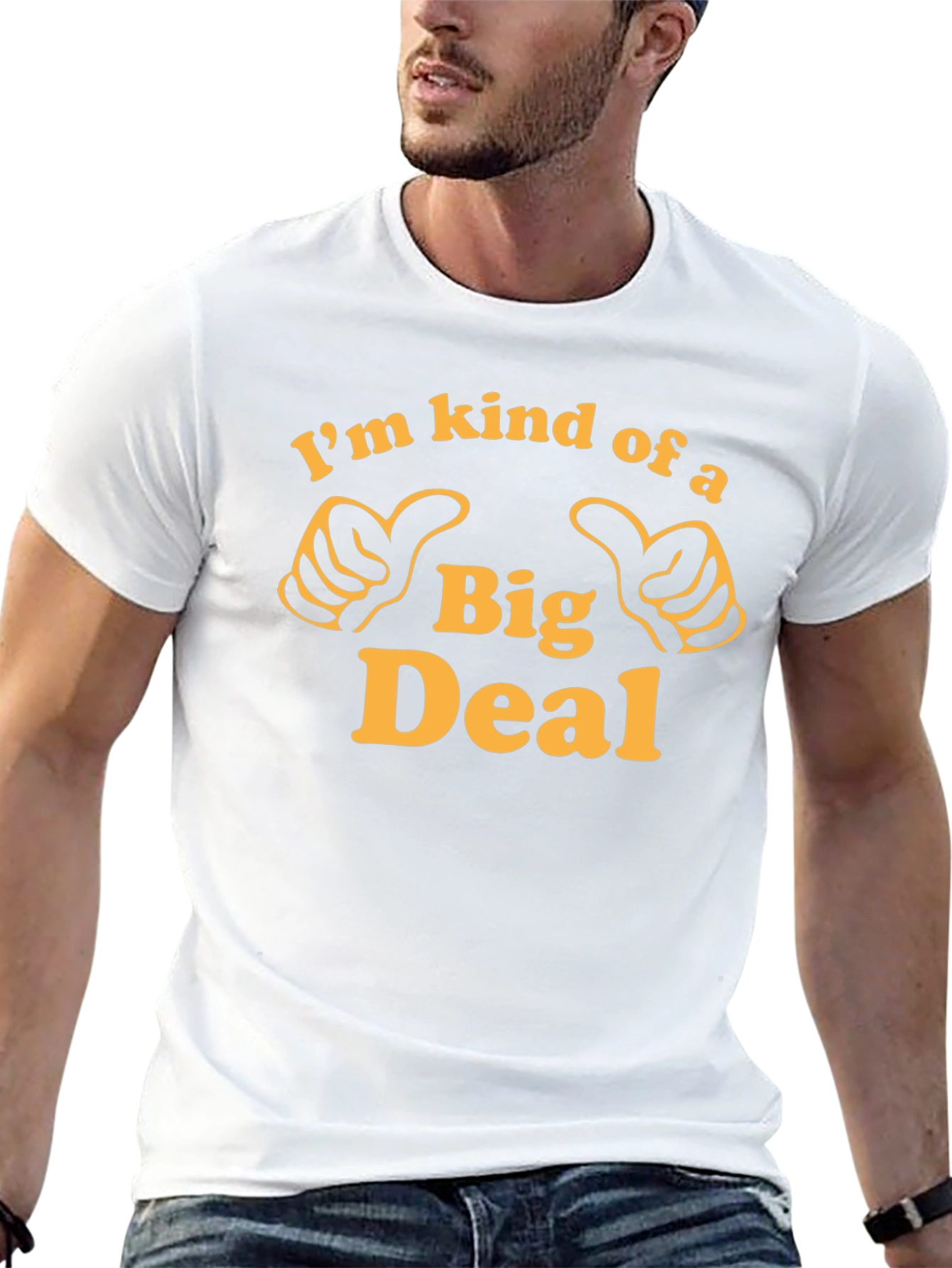 Black Big Deal Graphic T-Shirt view 13