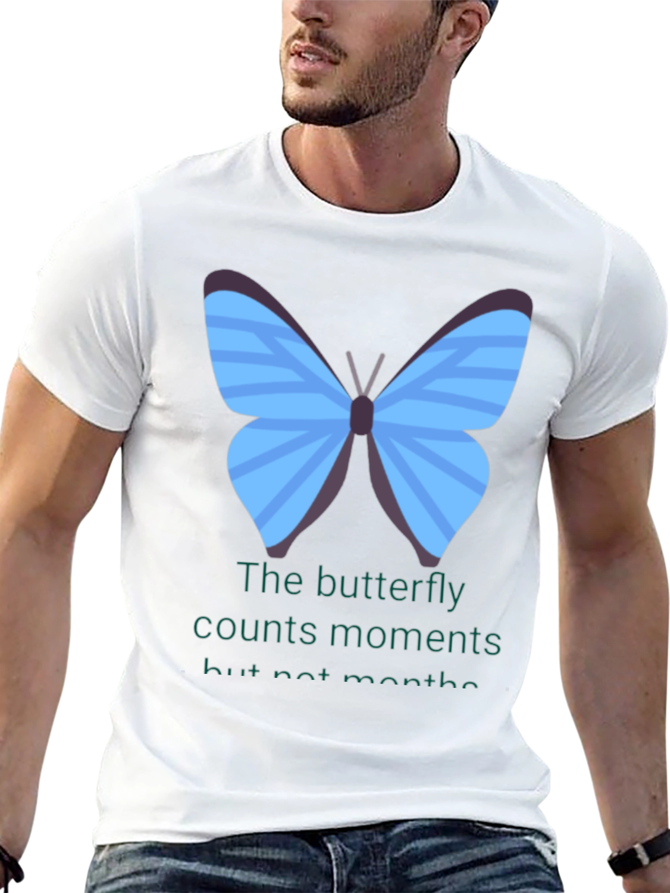 Black Butterfly Moments T-Shirt view 13