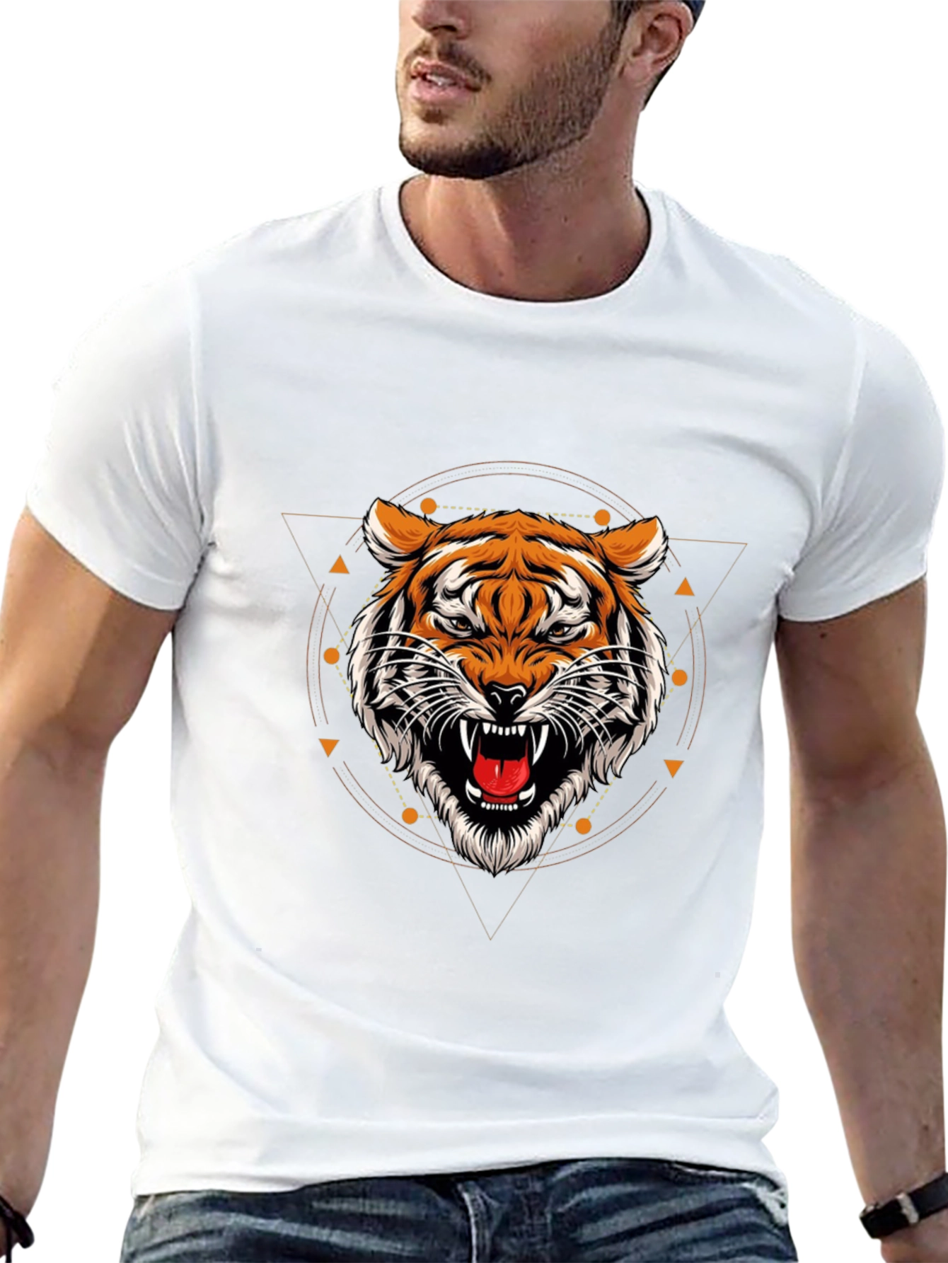 Black Tiger Graphic Tee - Fierce Style view 13