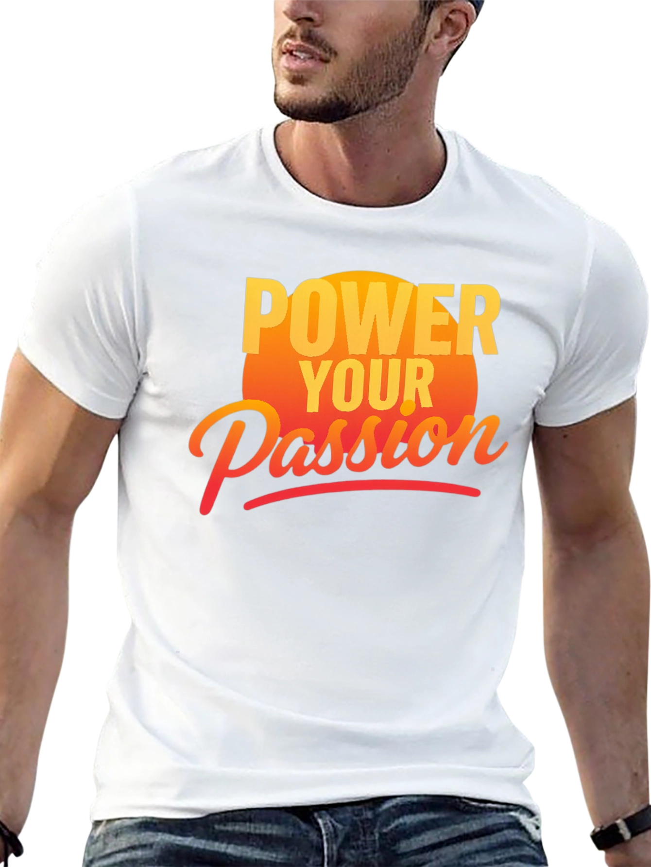 Black Power Your Passion Graphic Tee - Black view 13