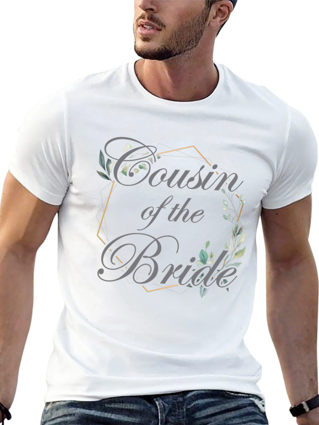 Cousin of the Bride Wedding T-Shirt - 13