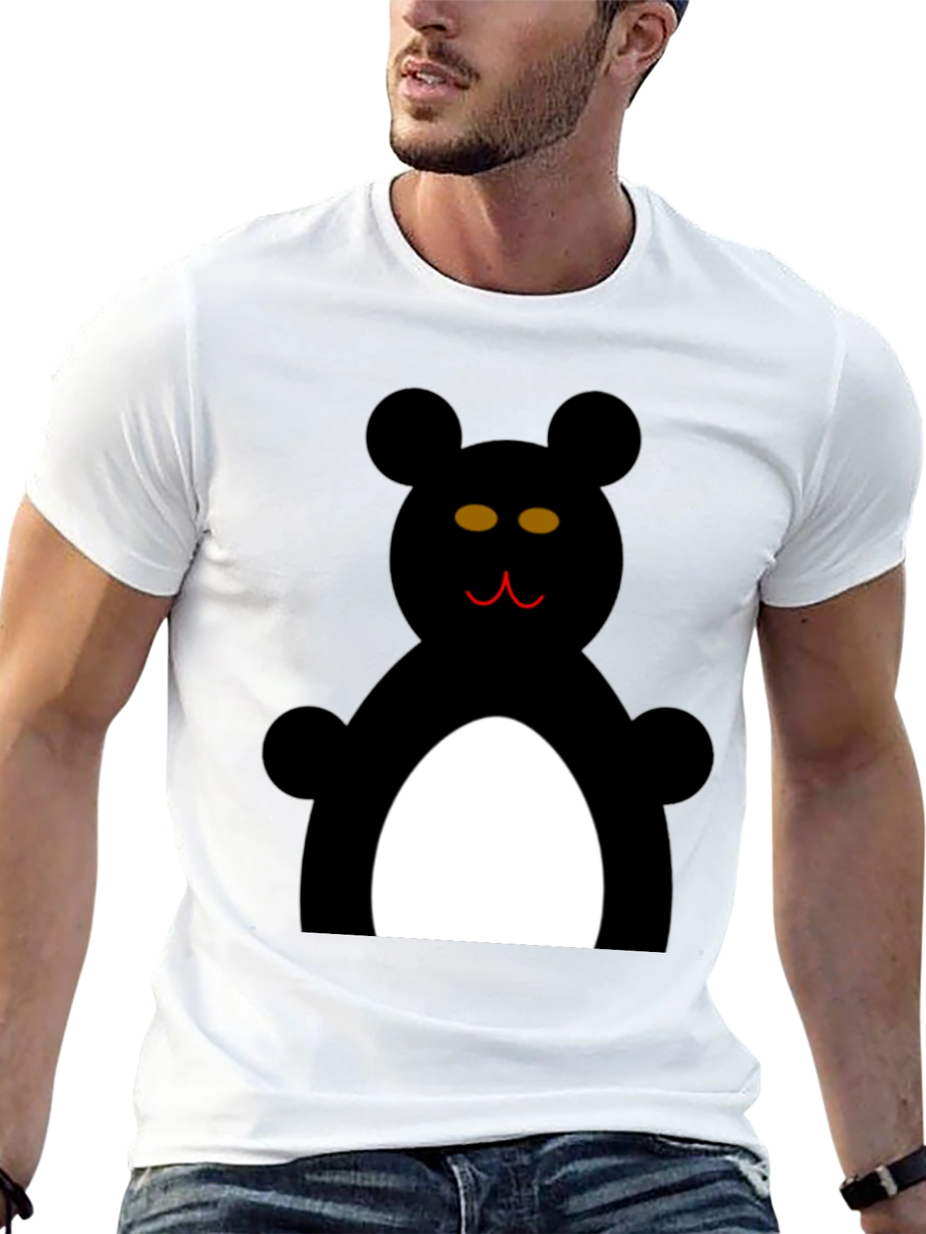 Black Black Bear Graphic T-Shirt view 13