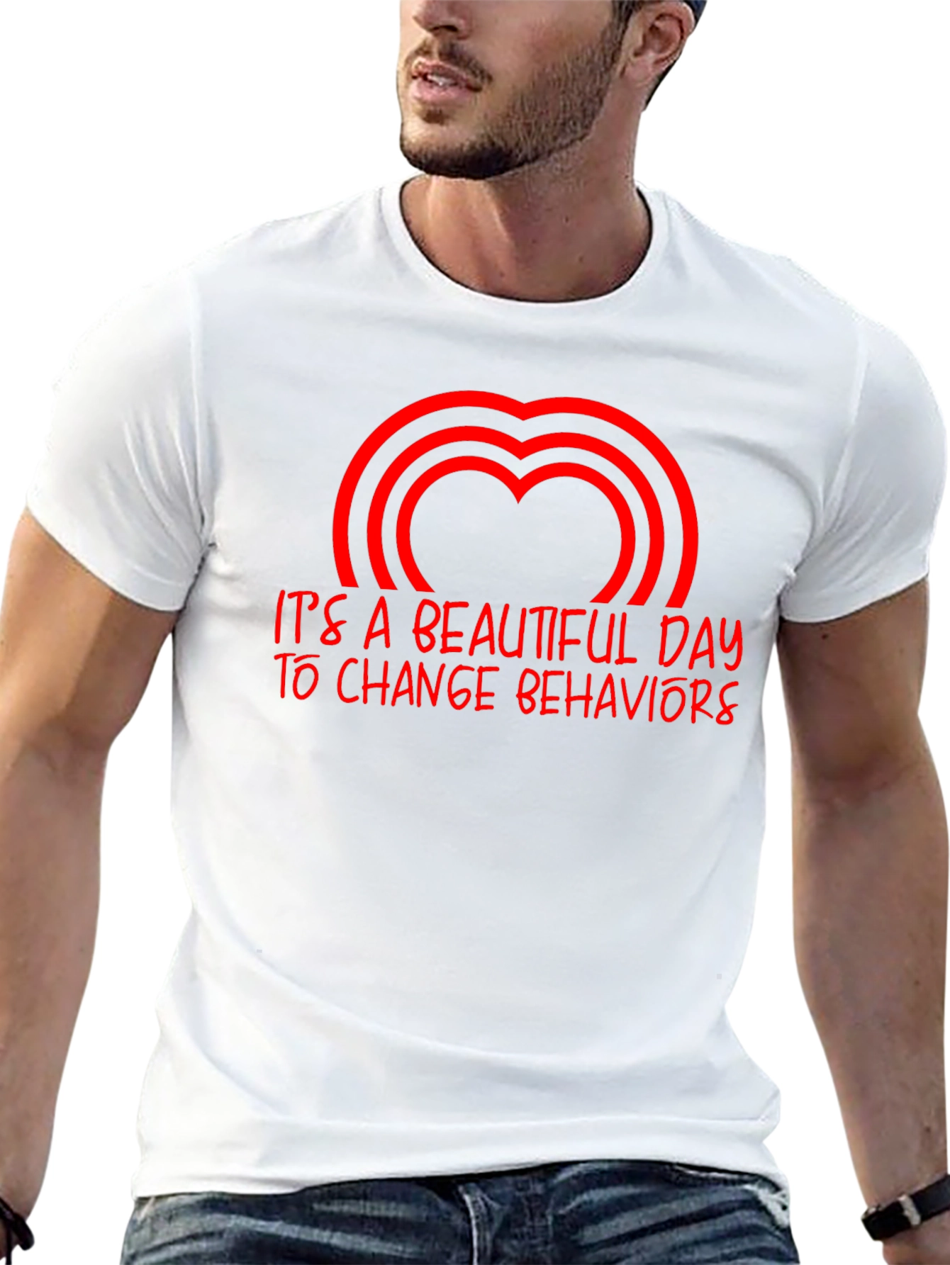 Inspirational Behavior Change T-Shirt - 13