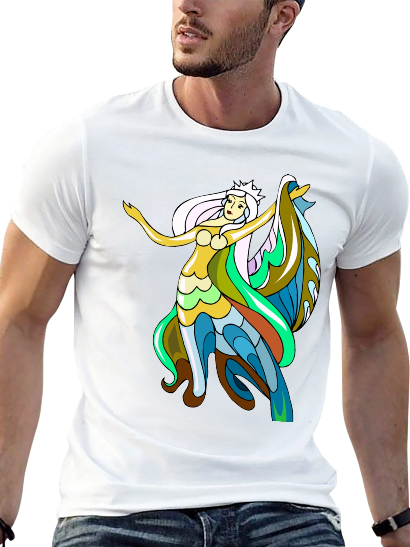 Fantasy Art Mermaid T-Shirt - 13