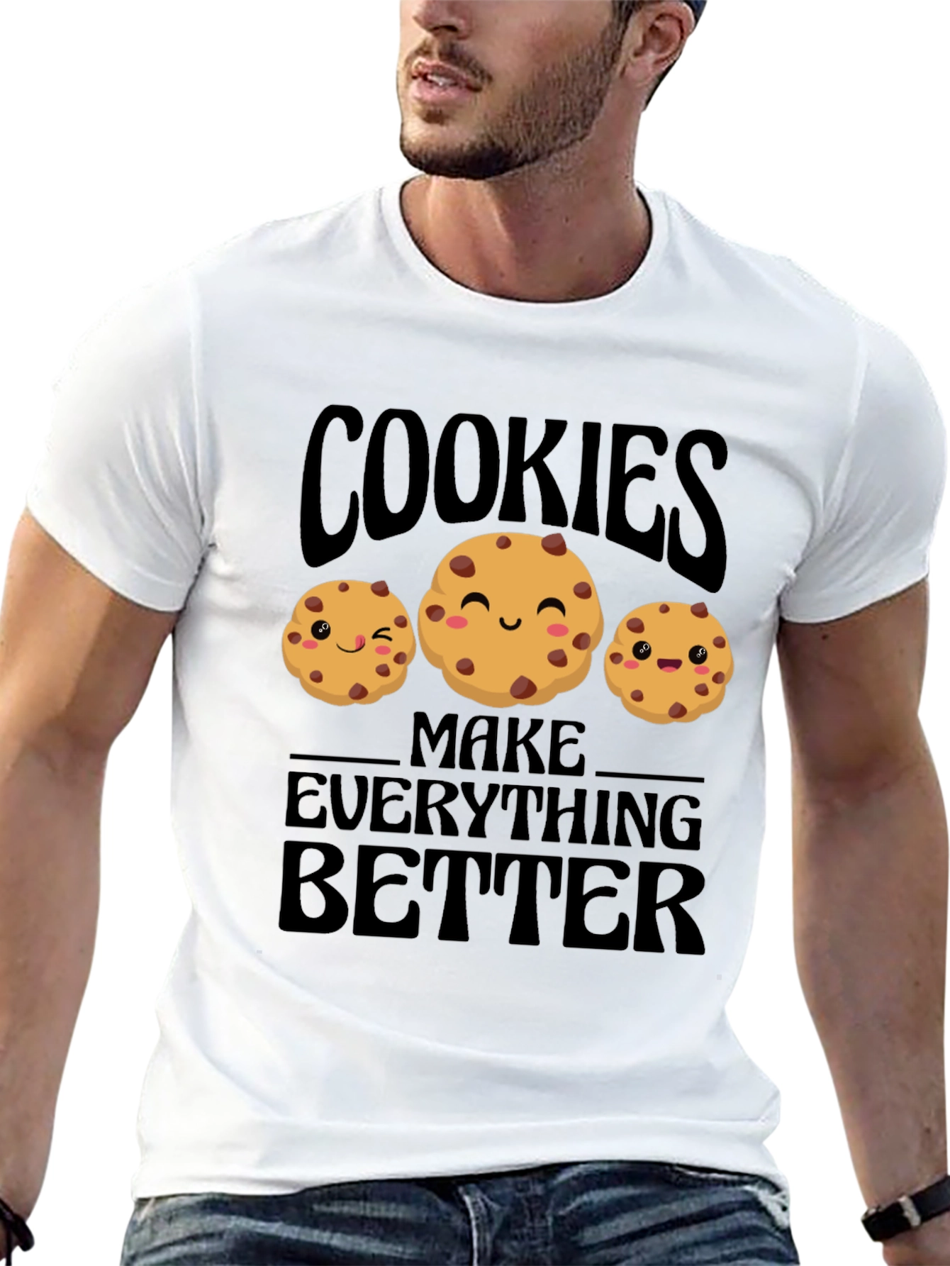 Black Cookies Make Everything Better T-Shirt view 13