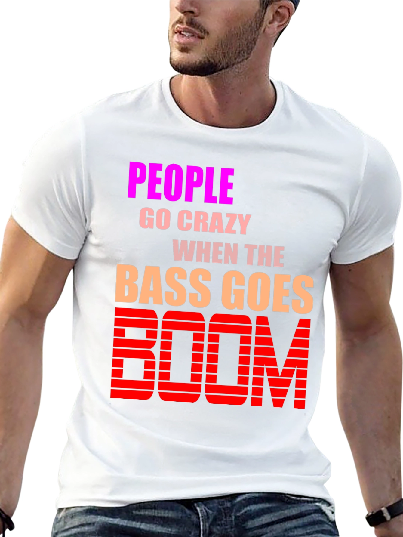 Black Bass Goes Boom Graphic Tee view 13