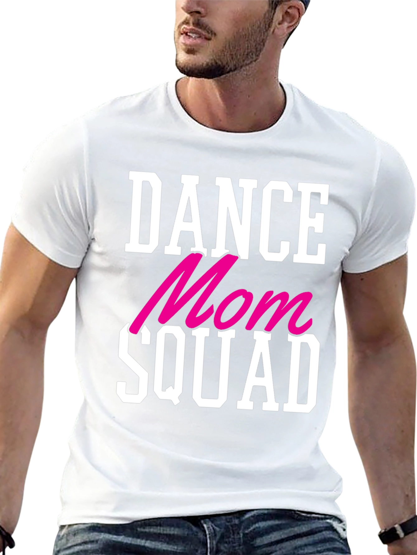 Black Dance Mom Squad T-Shirt - Cool Graphic Tee view 13