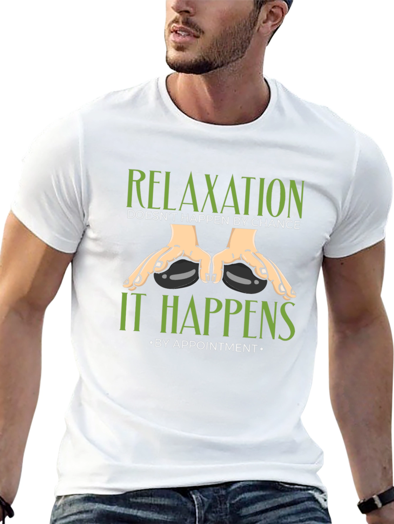 Relaxation Happens Tee - Massage Therapy Shirt - 13