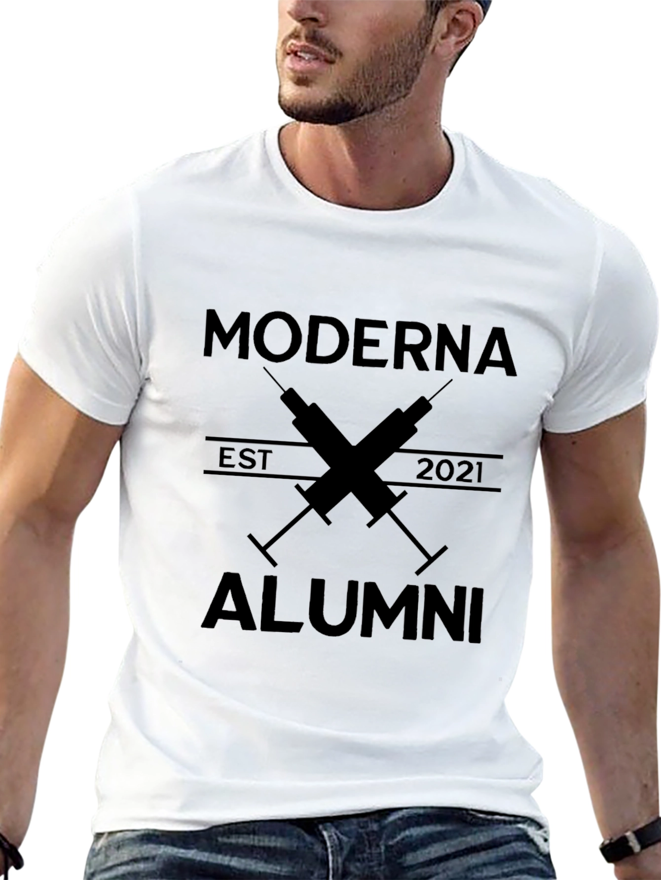 Black Moderna Alumni 2021 Black T-Shirt view 13