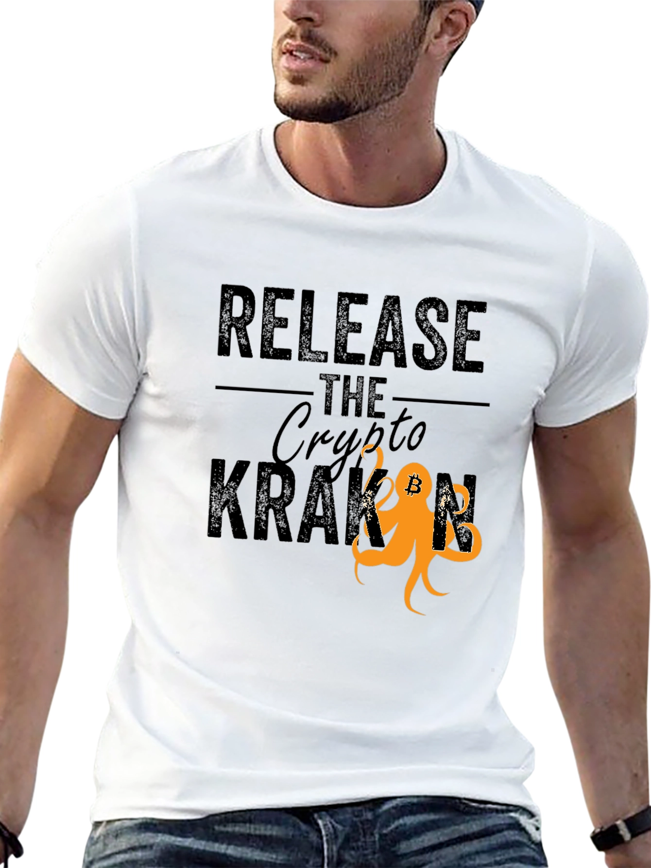Release The Crypto Kraken Bitcoin T-Shirt - 13