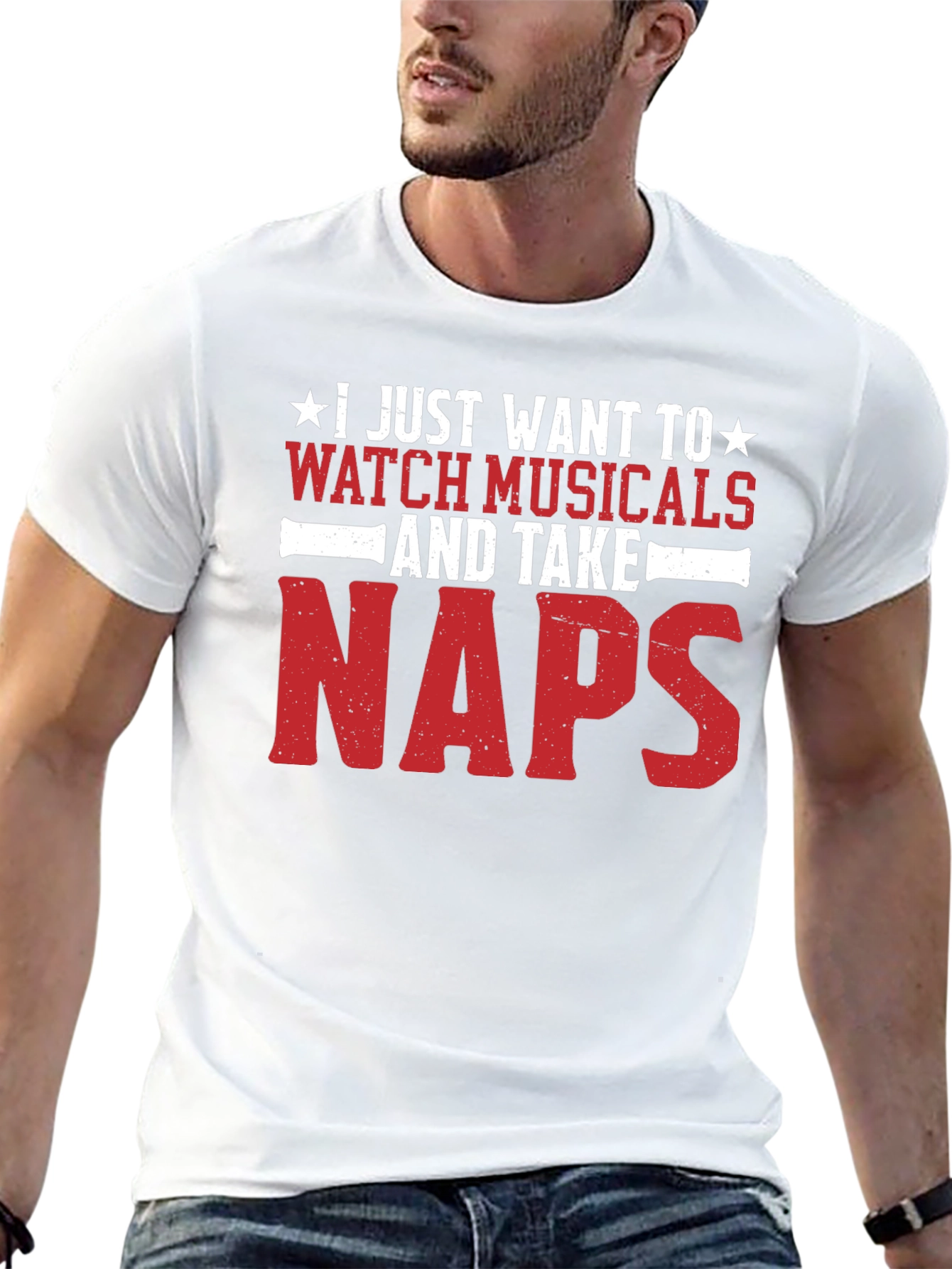 Black Musical Lover's Naps T-Shirt view 13