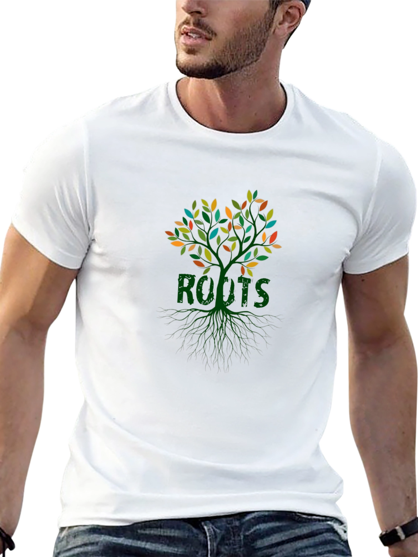 Roots Tree Graphic Tee - Stylish Nature Shirt - 13
