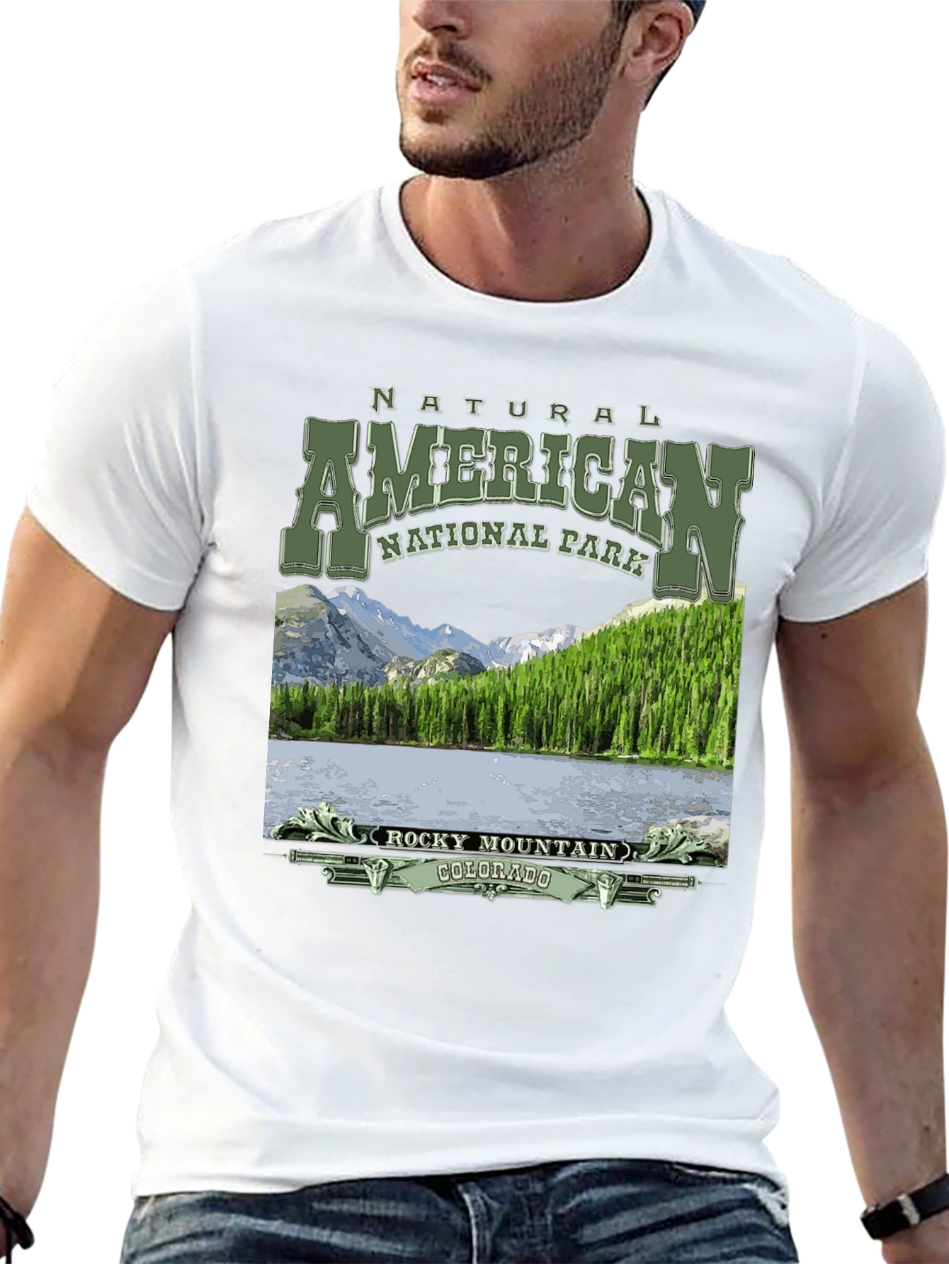Black Rocky Mountain National Park T-Shirt view 13