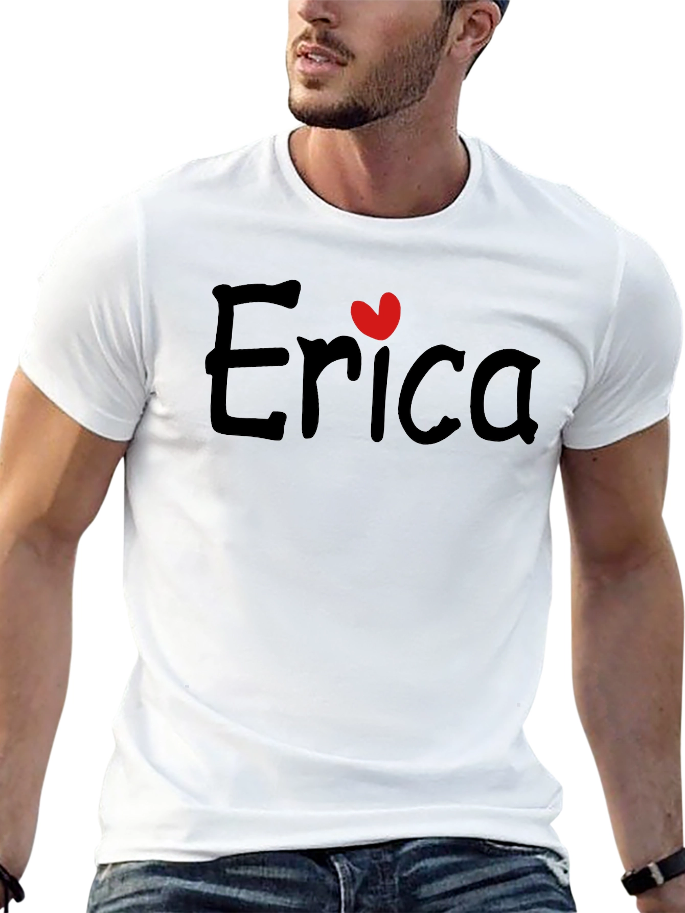 Erica Heart Graphic Tee - Stylish & Trendy - 13