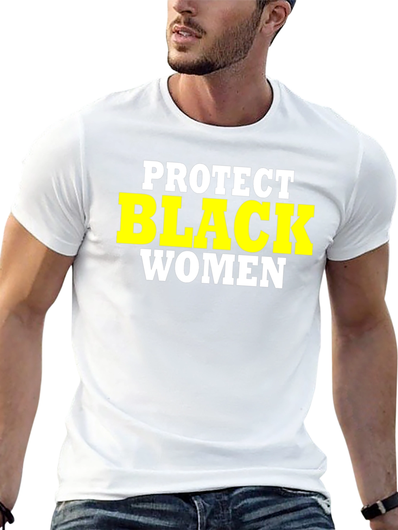 Black Protect Black Women Graphic Tee - Black view 13