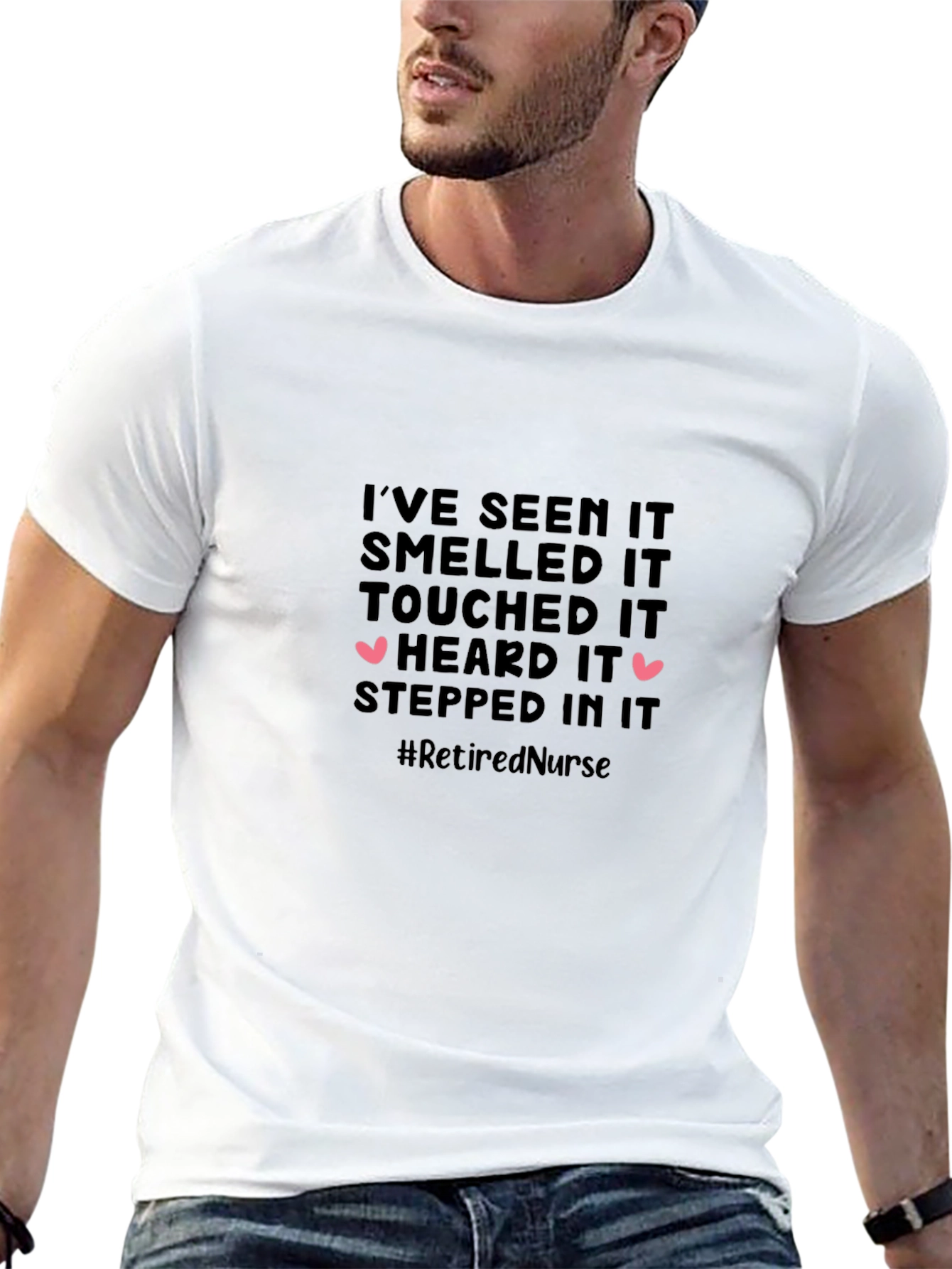 Black Retired Nurse T-Shirt: I've Seen It All! view 13
