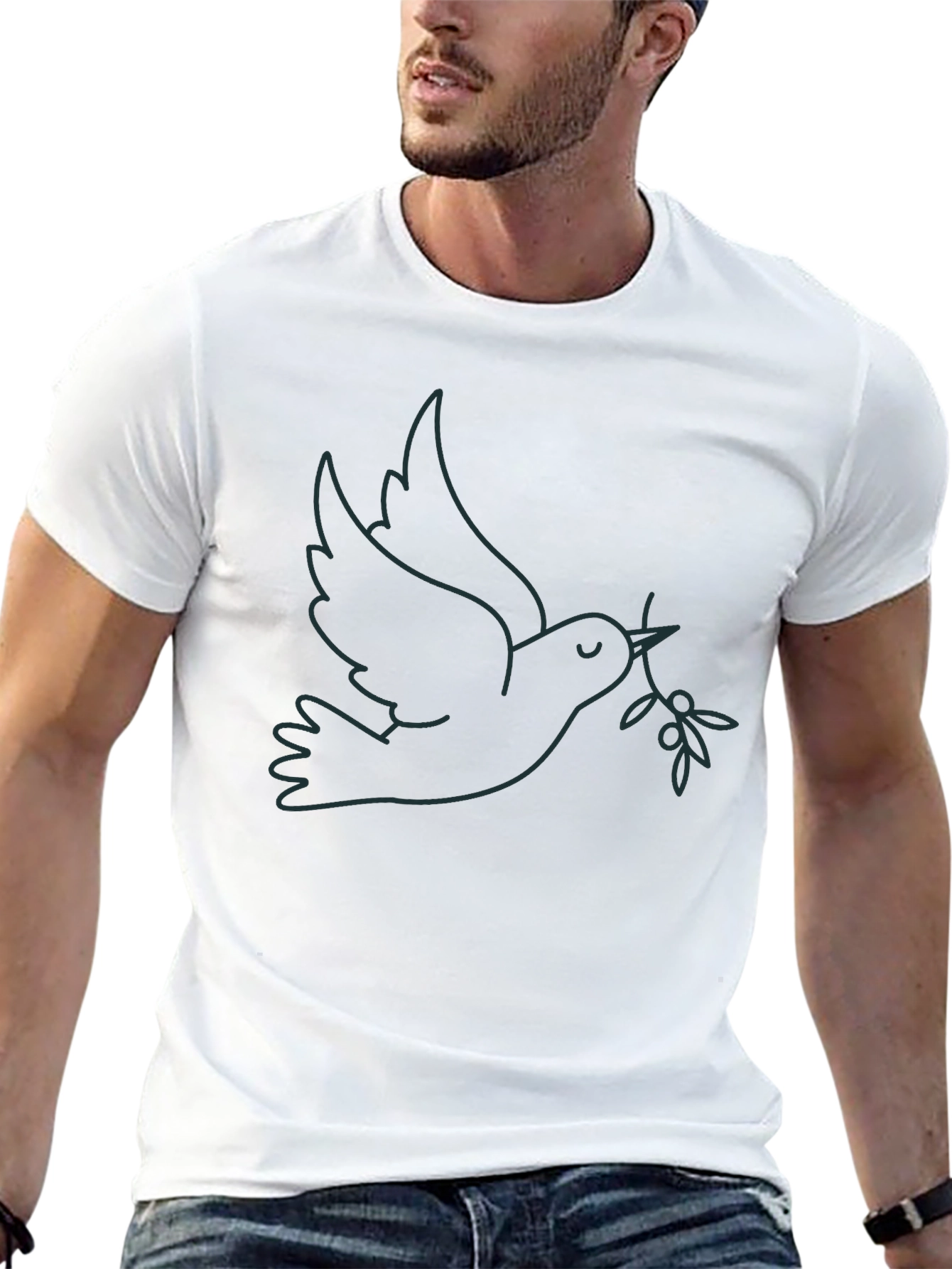 Black Dove Peace T-Shirt view 13
