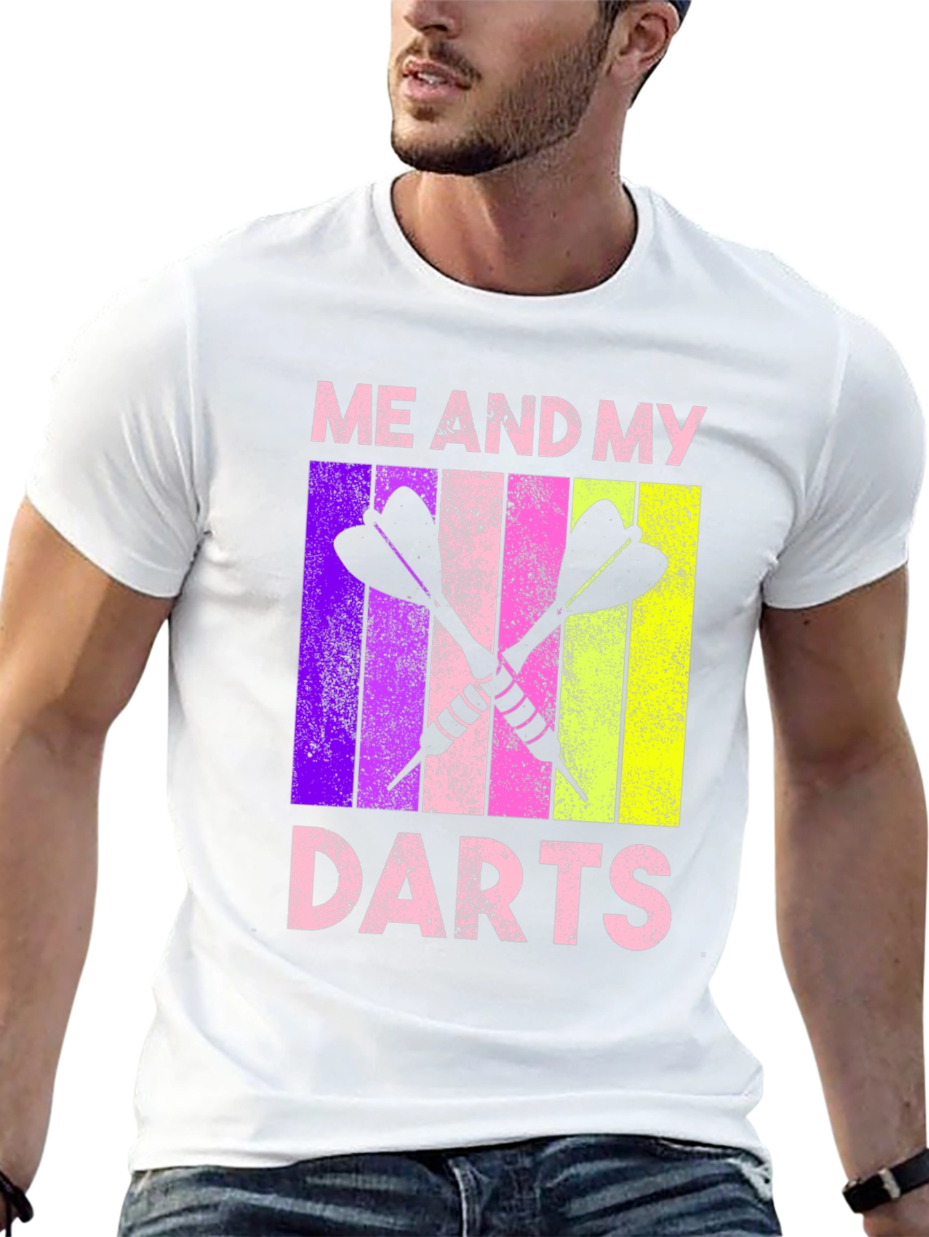 Black Me and My Darts Graphic Tee view 13