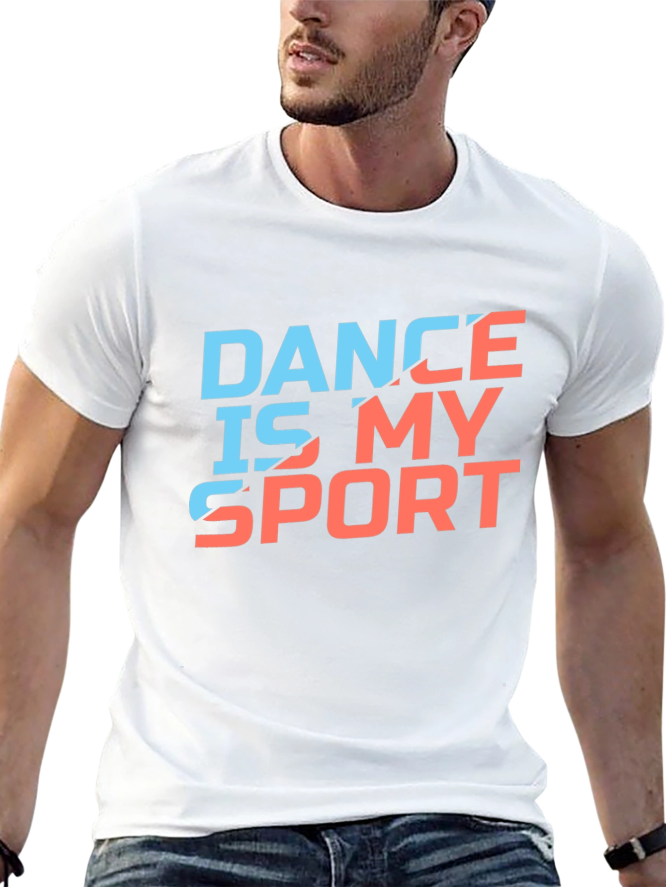 Black Dance is My Sport T-Shirt - Stylish Cotton Tee view 13
