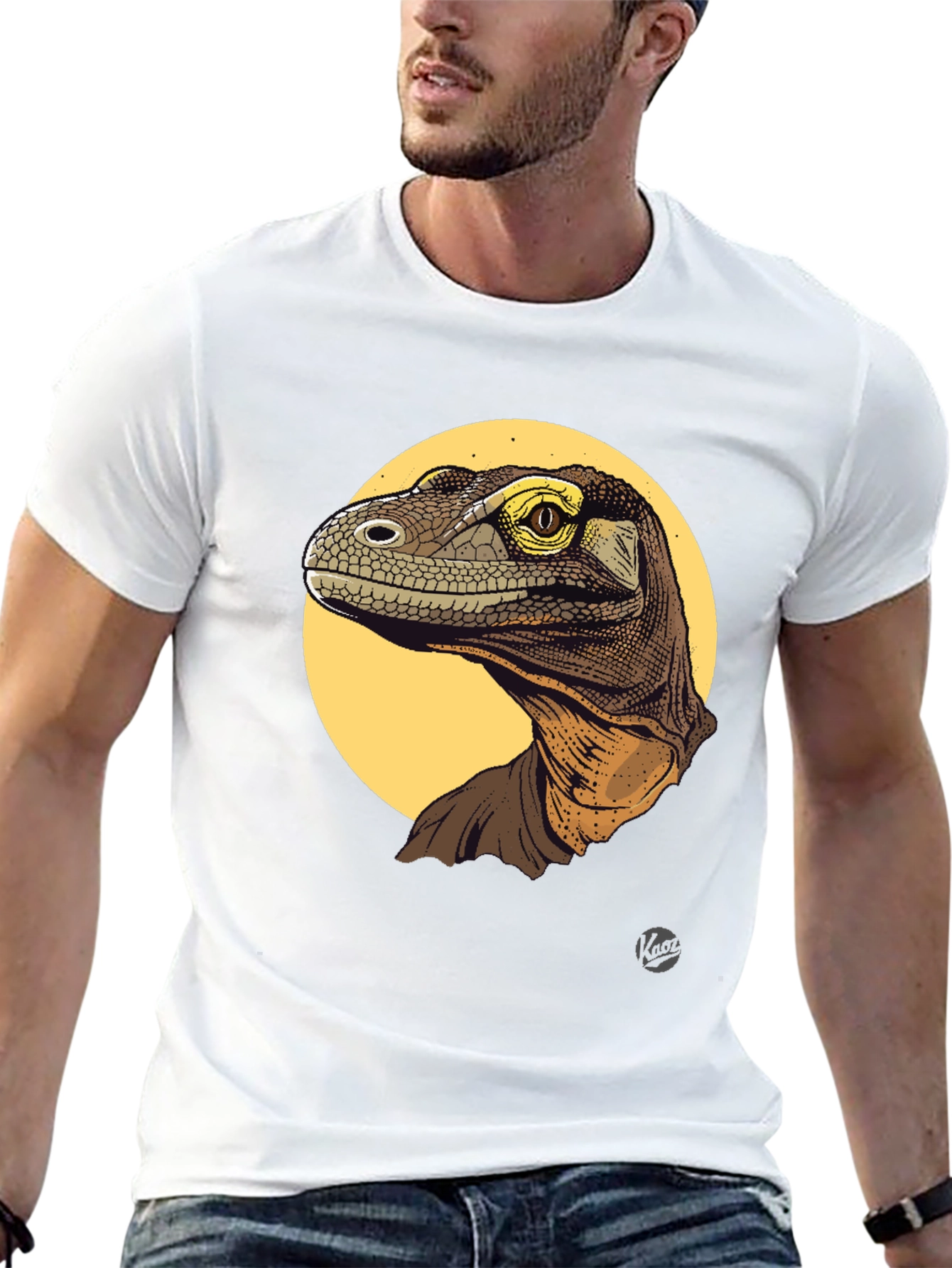 Black Dino Graphic T-Shirt view 13