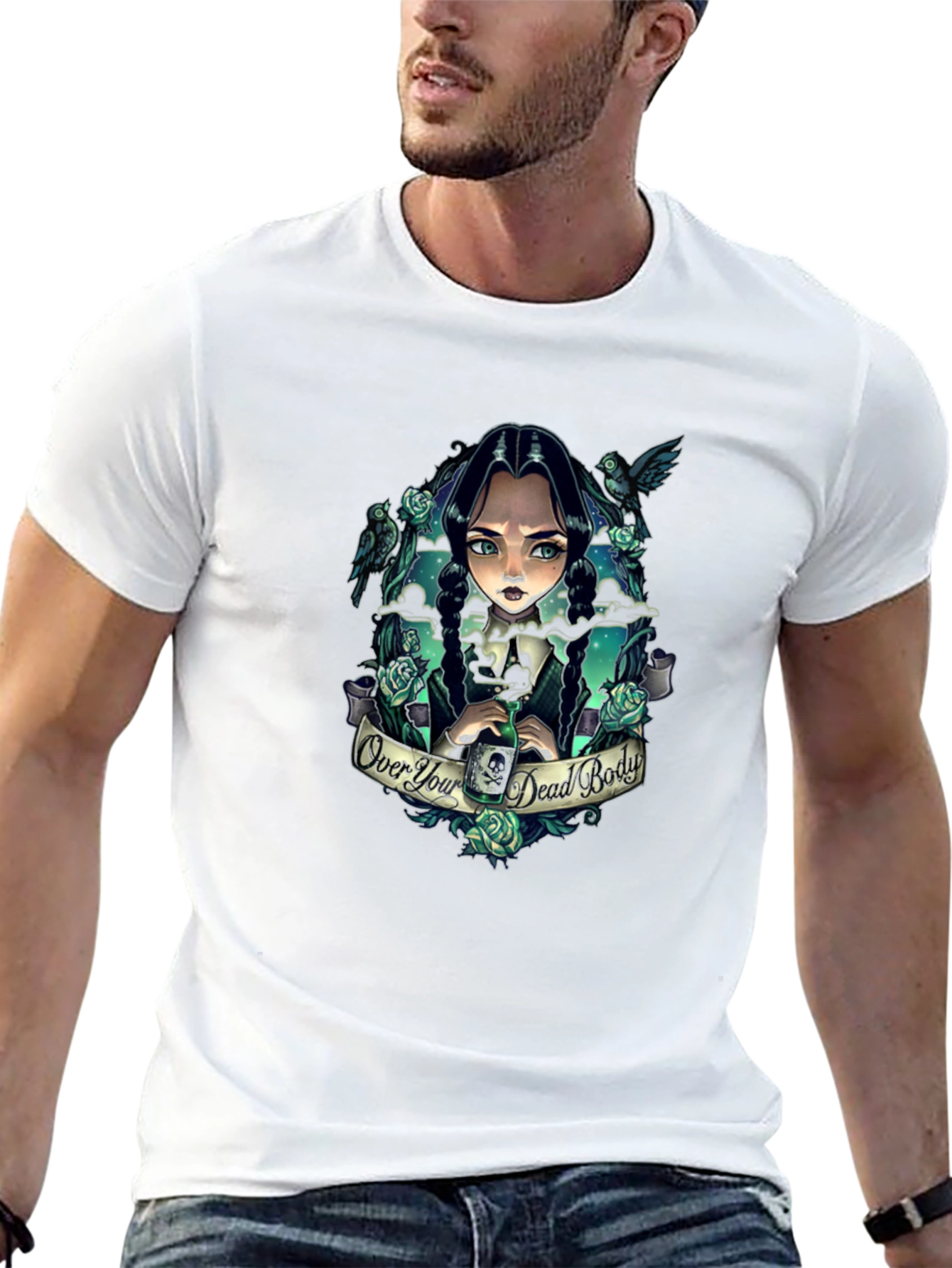 Black Wednesday Addams T-Shirt - Over Your Dead Body view 13