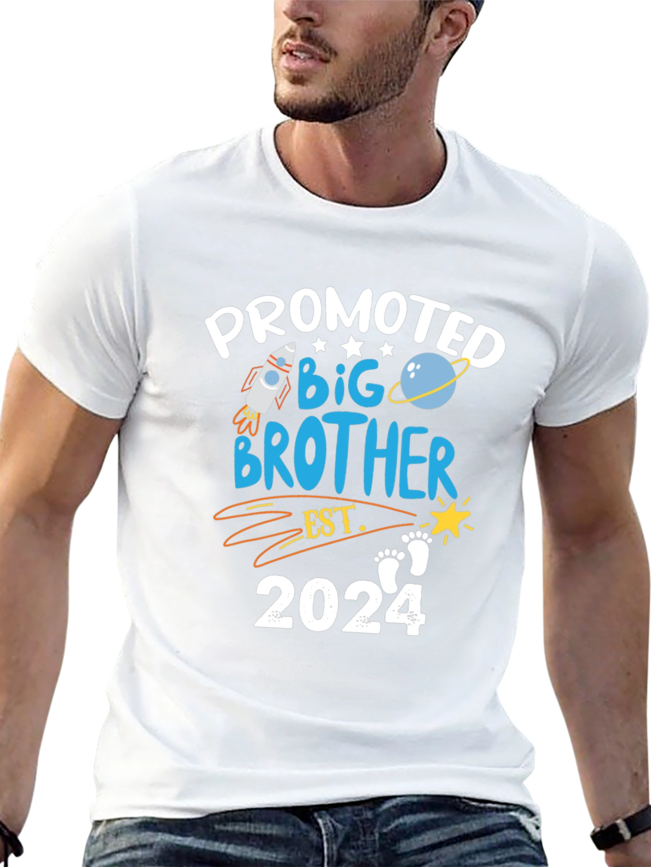 Black Promoted to Big Brother 2024 T-Shirt view 13