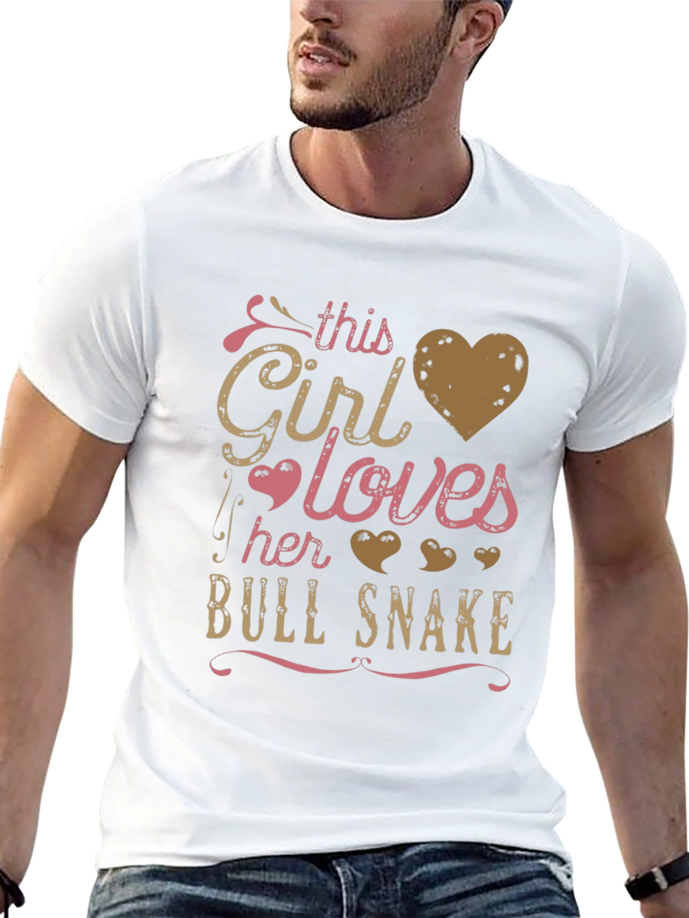 Black Girl Loves Bull Snake T-Shirt view 13