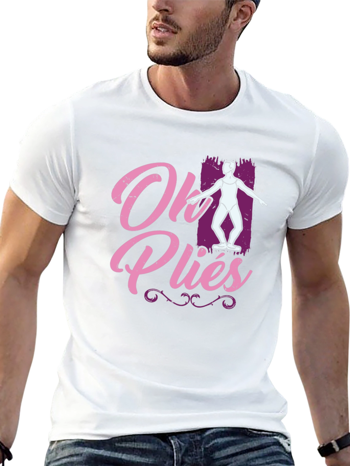 Black Oh Pliés Ballet T-Shirt - Dance Apparel view 13