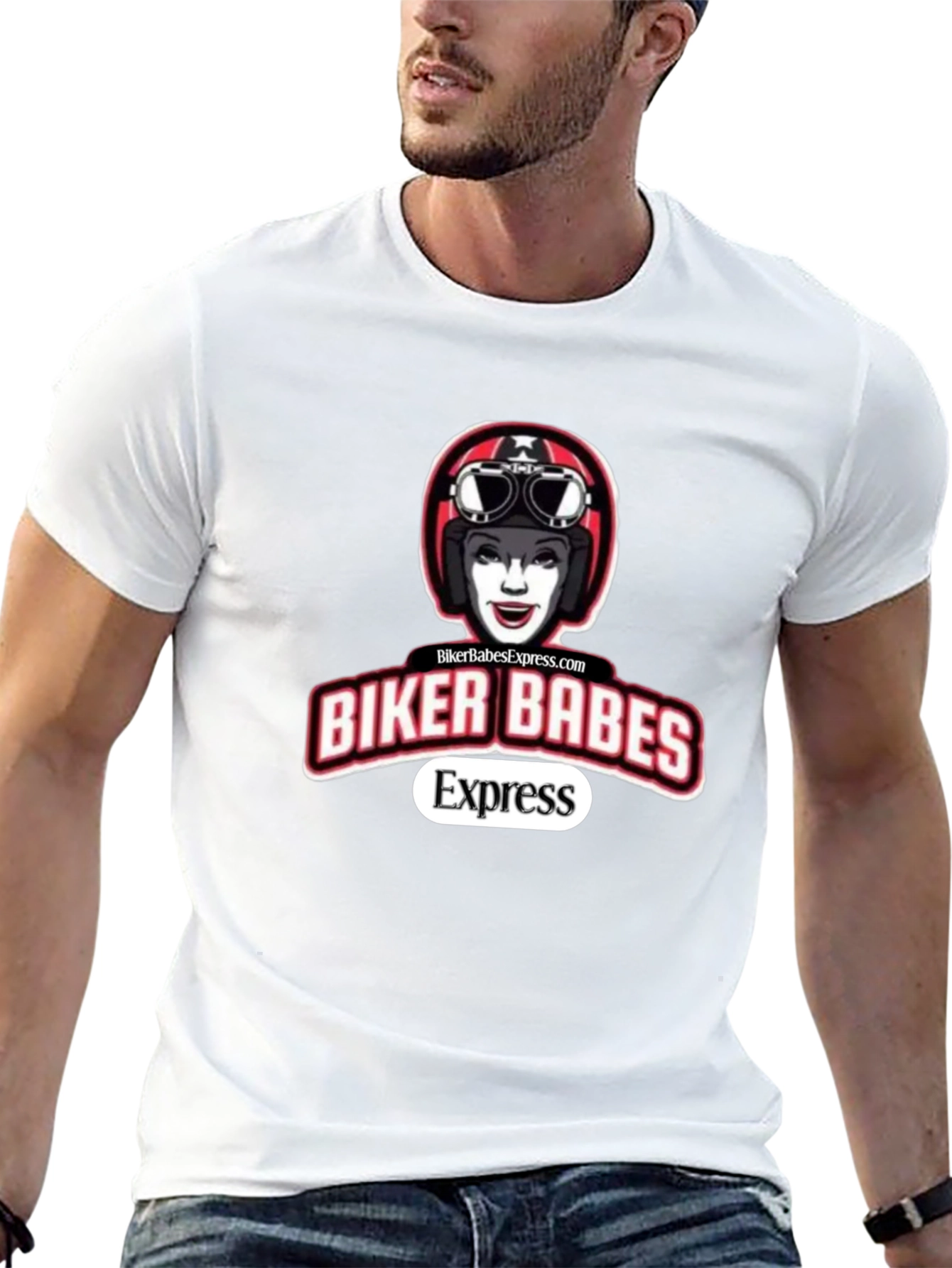 Black Biker Babes Express Black T-Shirt view 13