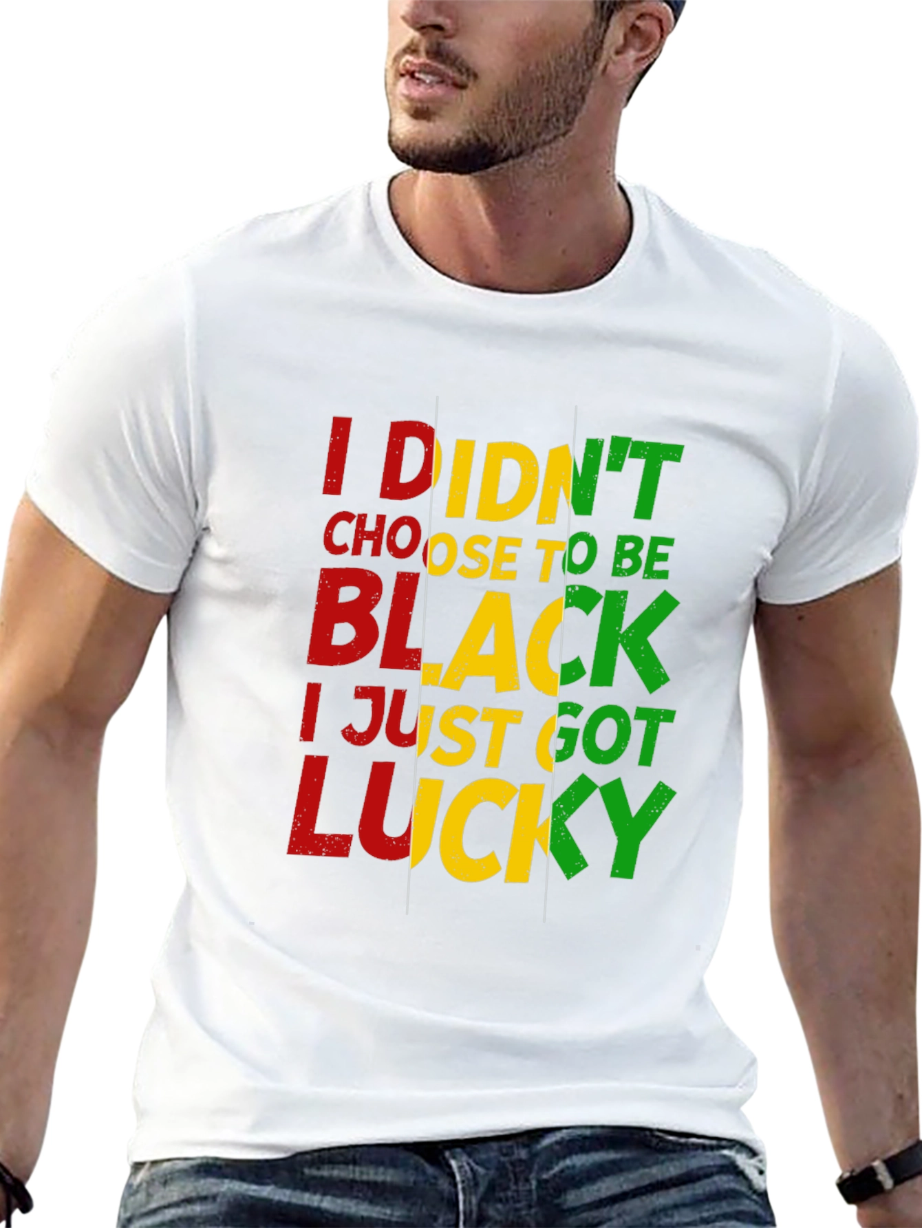 Black Lucky Black T-Shirt view 13