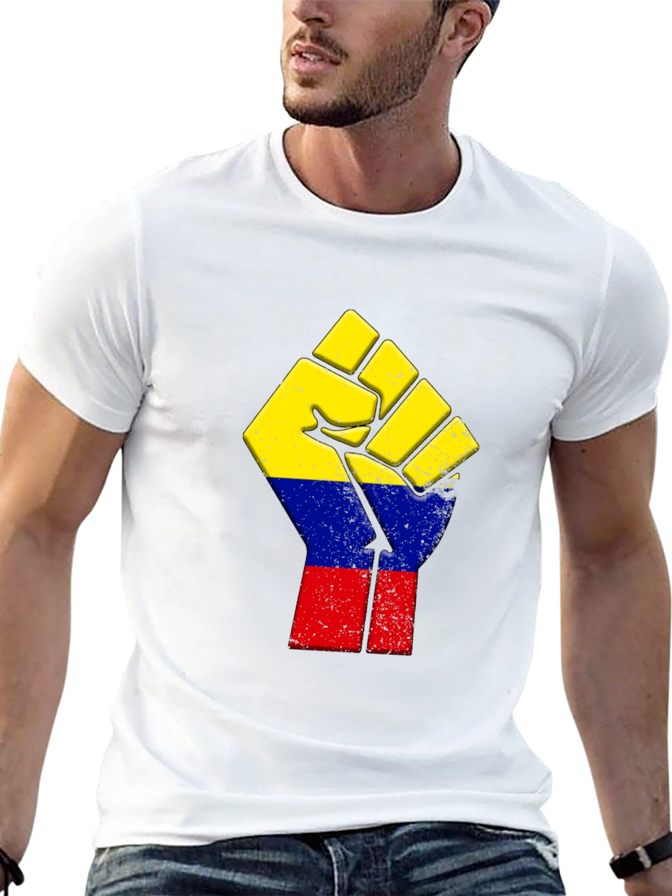 Black Flag Fist Graphic T-Shirt - Stylish Protest Tee view 13