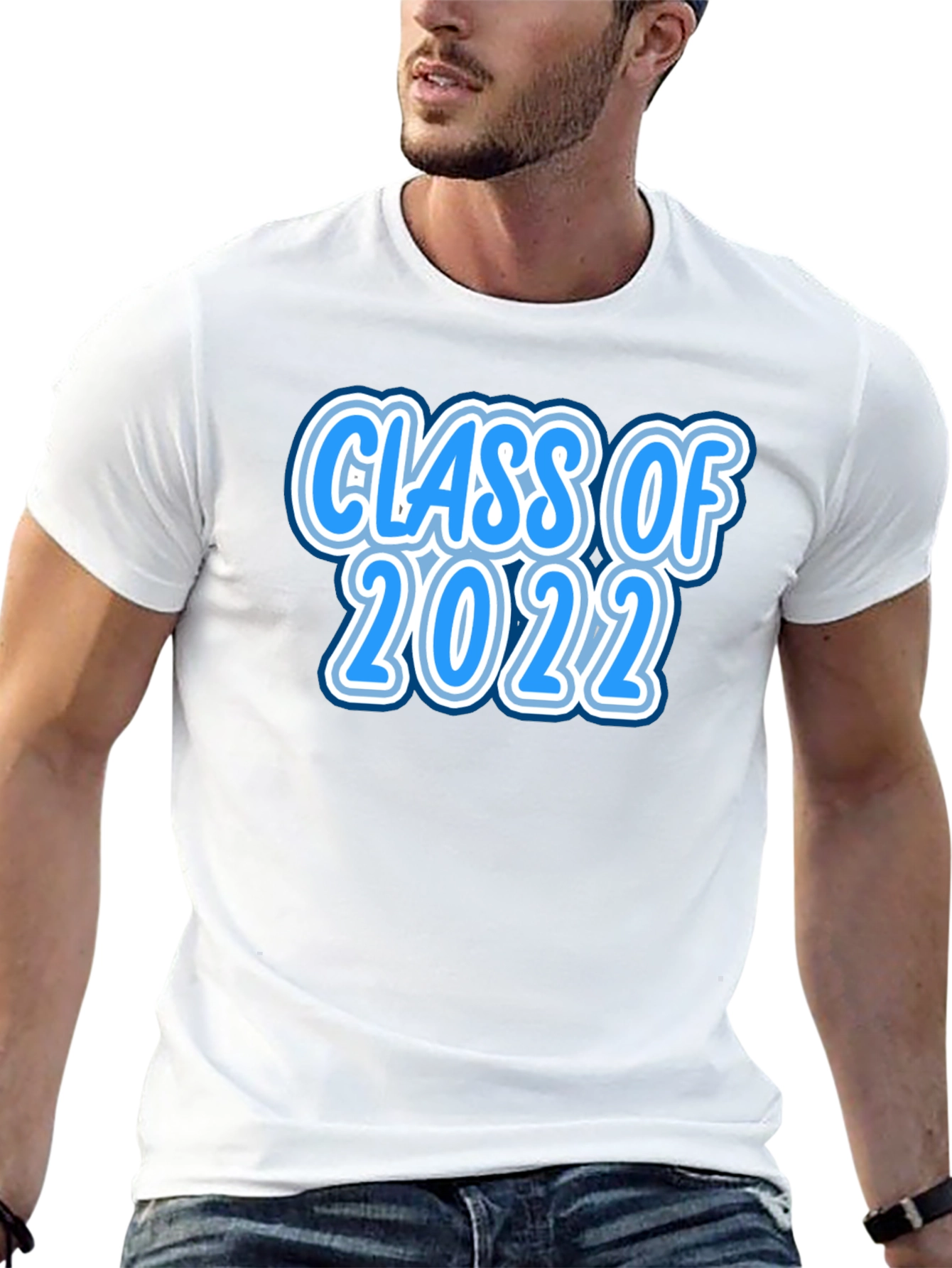 Black Class of 2022 Graduation T-Shirt view 13
