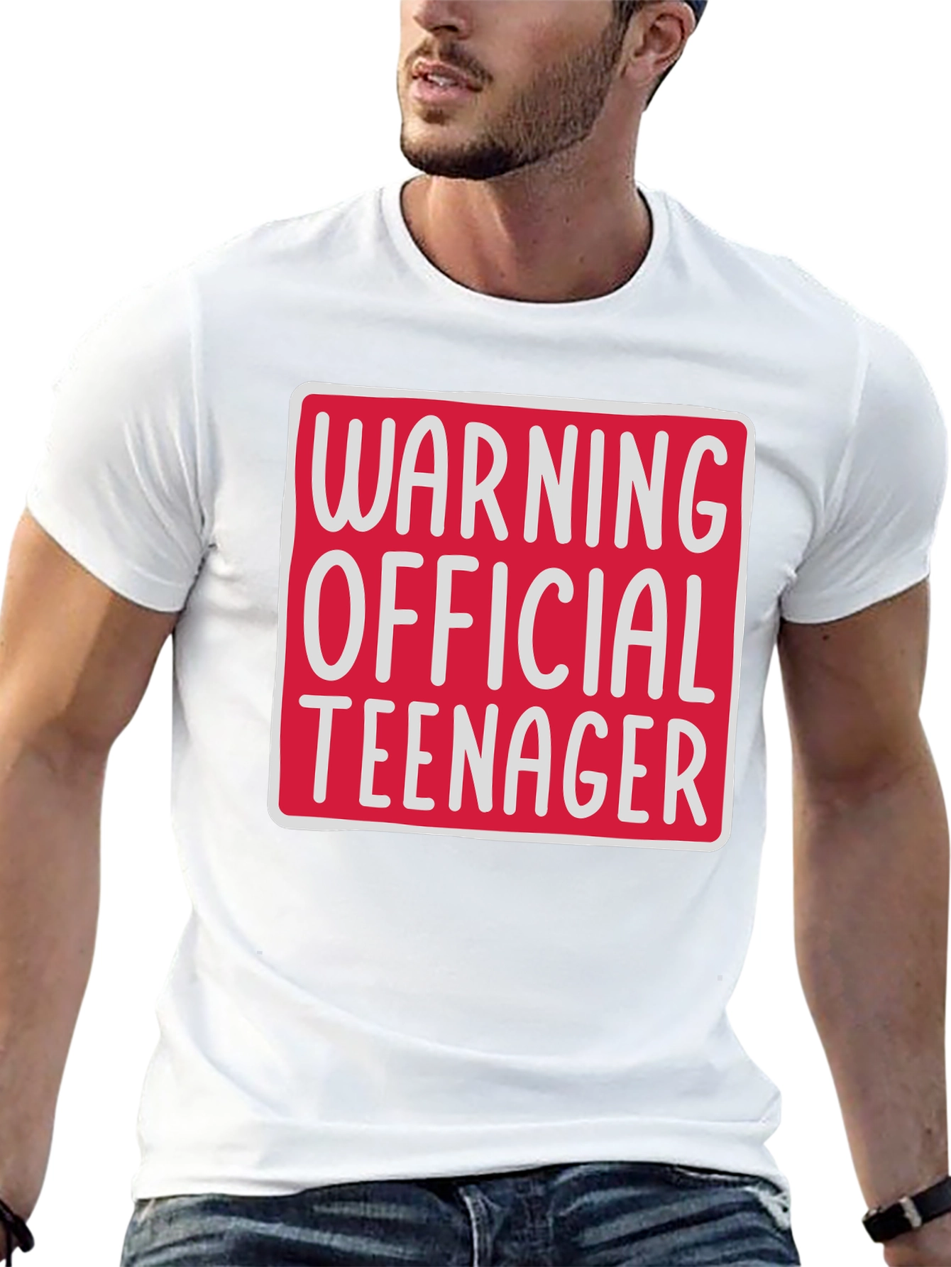 Warning Official Teenager T-Shirt - 13