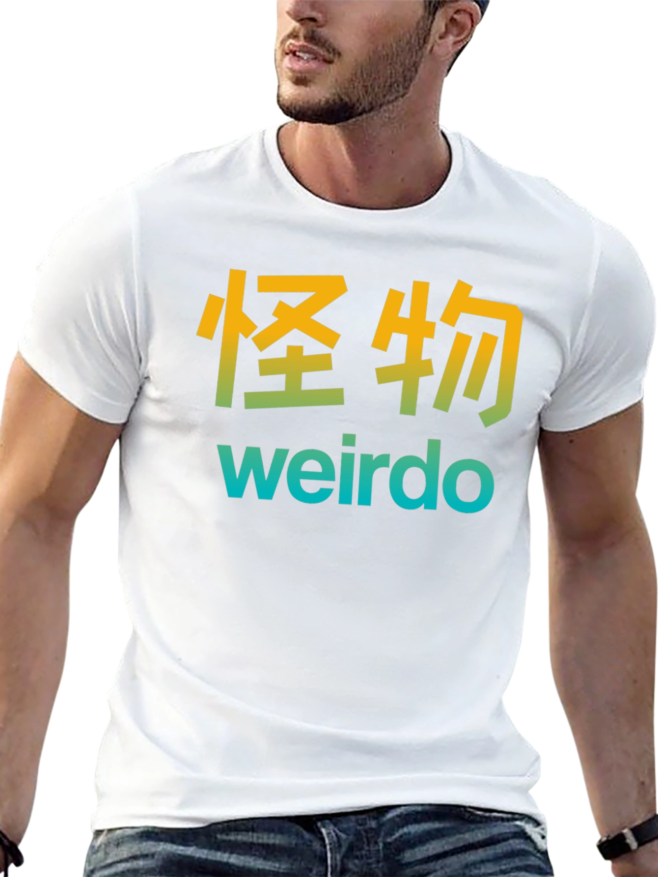 Black Weirdo Graphic T-Shirt view 13