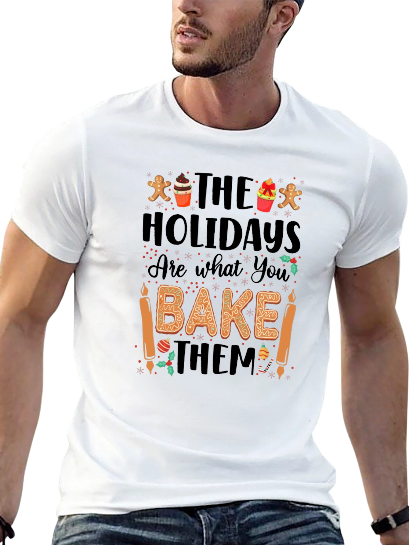 Holiday Baking T-Shirt: Festive & Fun - 13