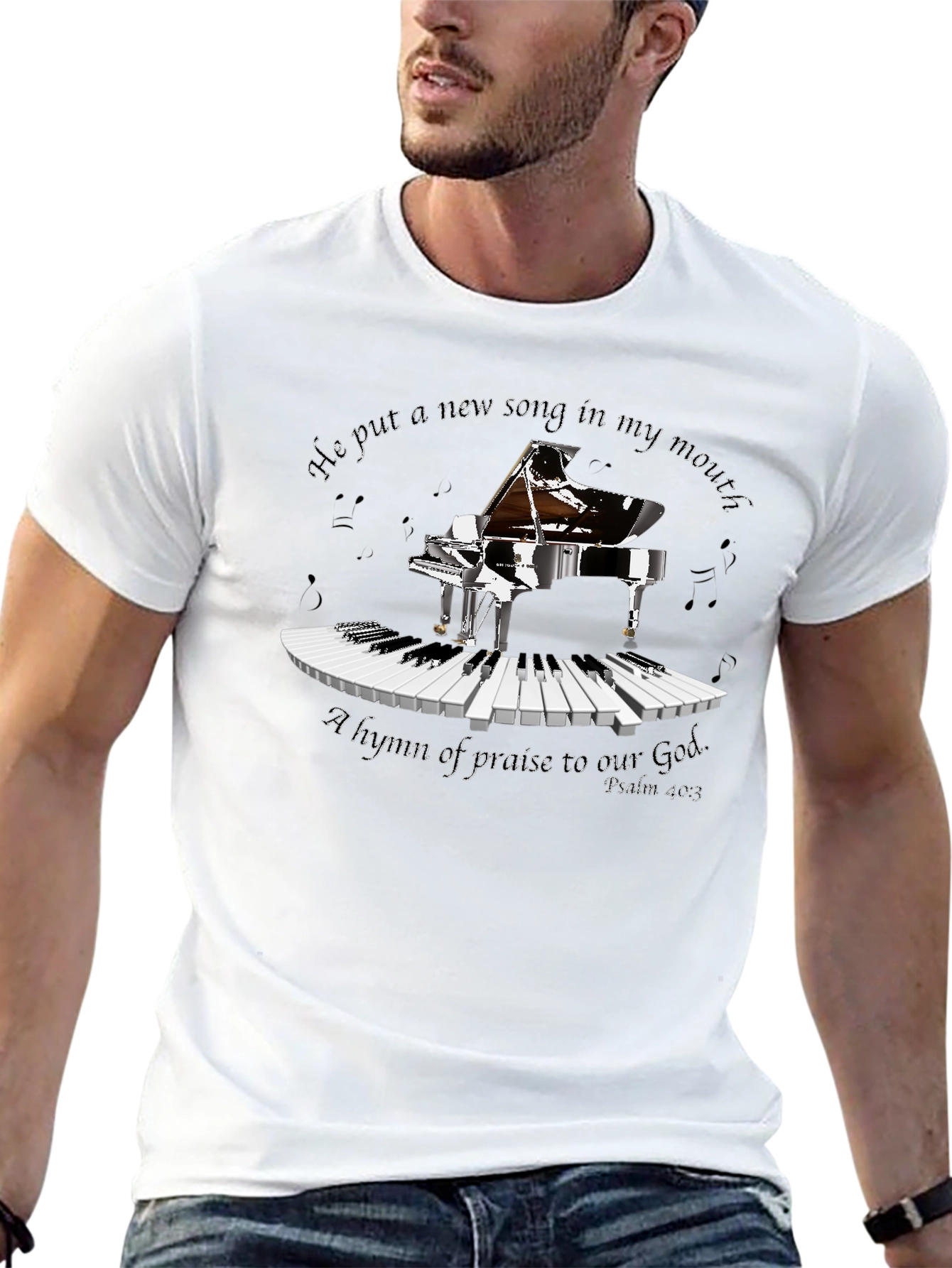 Piano Hymn Praise T-Shirt - 13